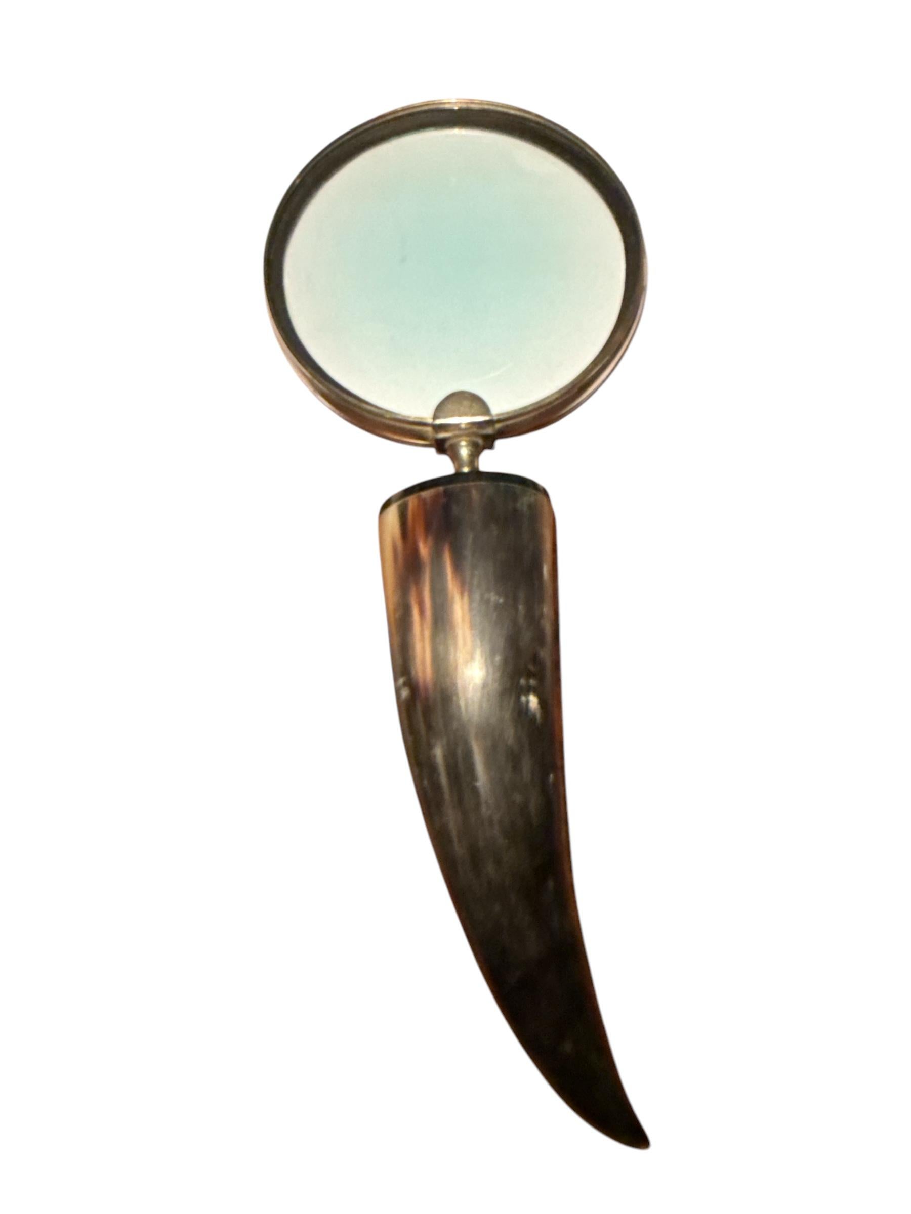 Mid-Century Modern XXL Loupe For Sale