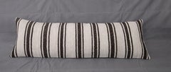 Lumbar XXL fabriqu partir d'un ourlet anatolien vintage et de cristaux de chvre, milieu du 20e sicle