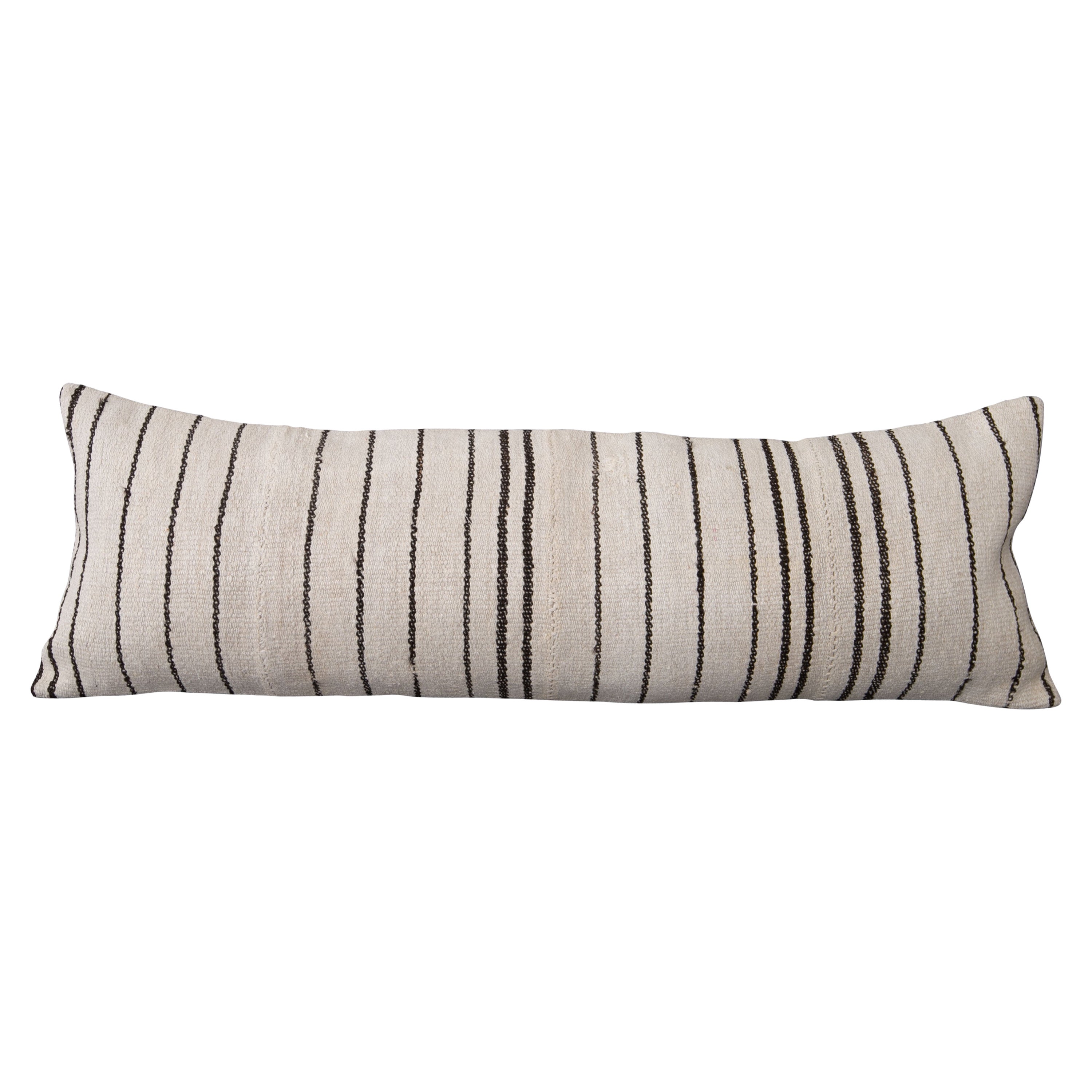 Lumbar XXL fabriqu  partir d'un ourlet anatolien vintage et de cristaux de chvre, milieu du 20e sicle