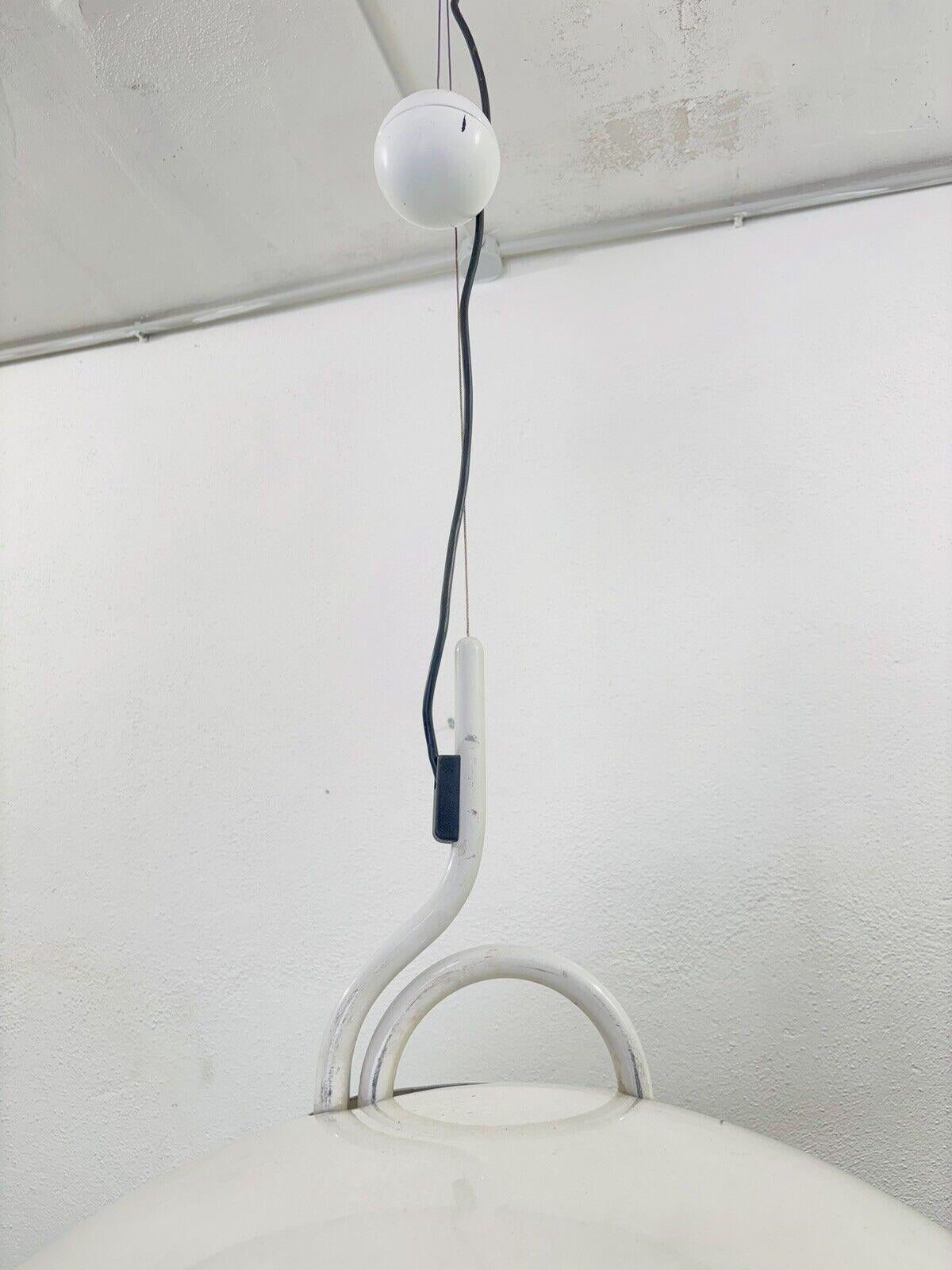 Late 20th Century XXL Martinelli Luce Moon Lampada a sospensione architettonica en vente