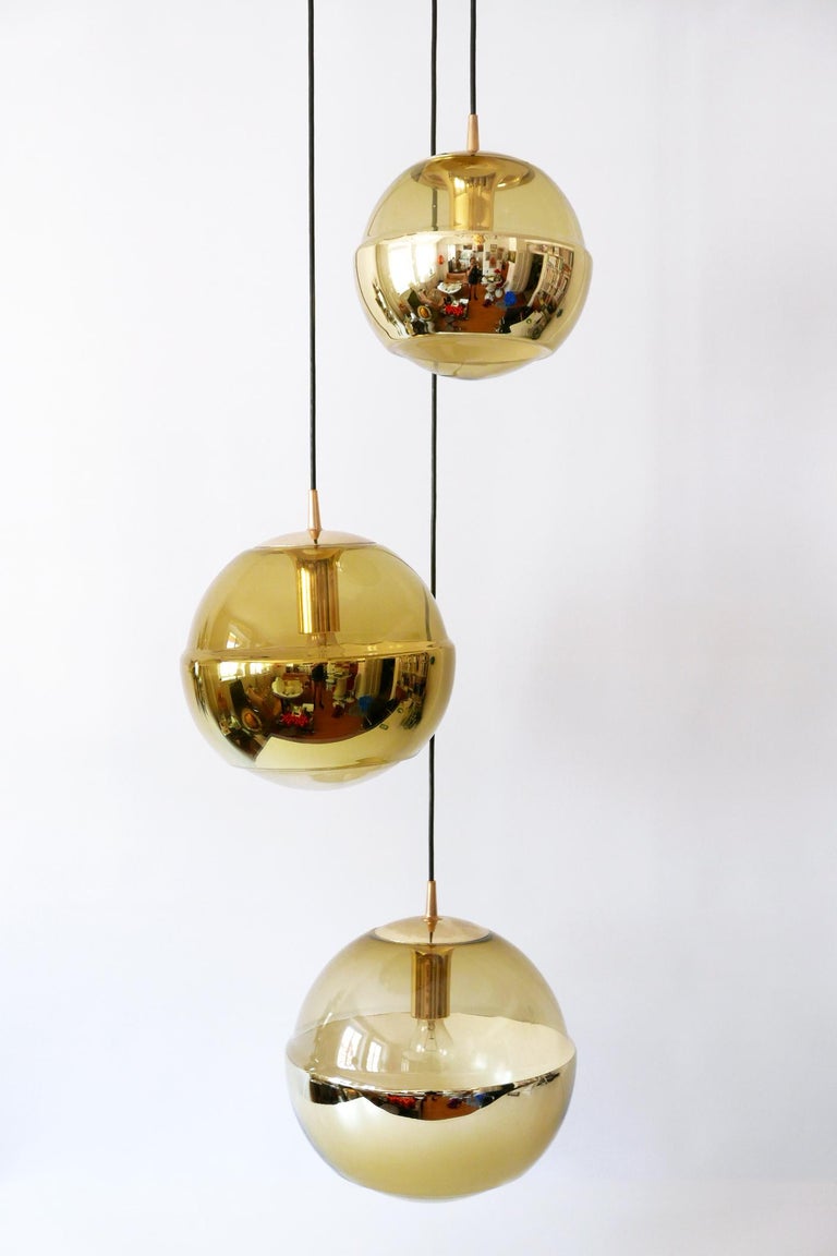 XXL MidCentury Modern Chandelier or Cascading Pendant Lamp by Peill — free download