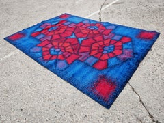 XXL Mid Century Modern Teppich von Siegel Teppich, Westdeutschland 1970er Jahre