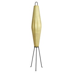 Extra Large Mid-Century Modern Tripod Cocoon Floor Lamp, Vereinigten Werkstätten