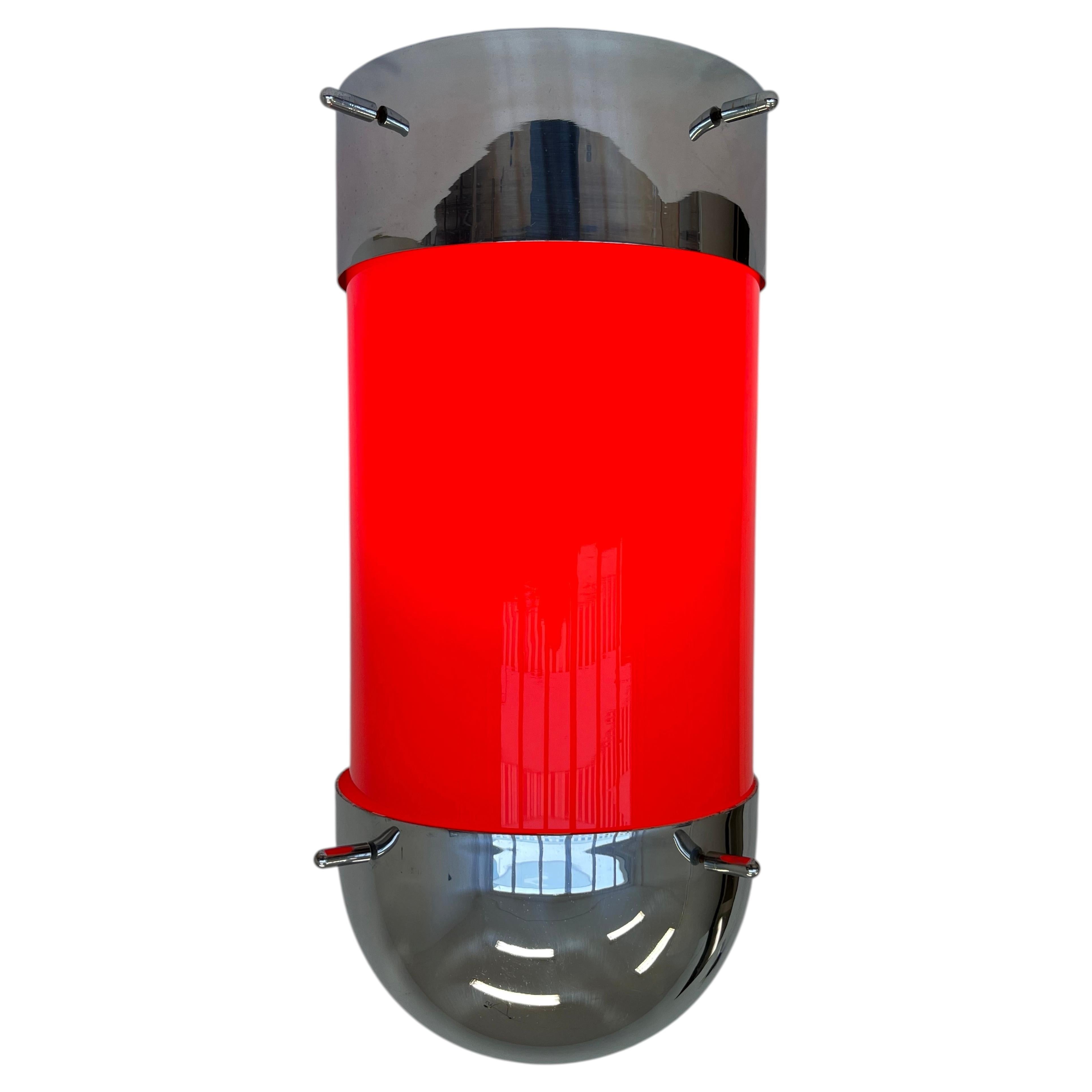 XXL Midcentury Hotel Design Ceiling Lamp, Flushmount, 1970s - Czechoslovakia For Sale