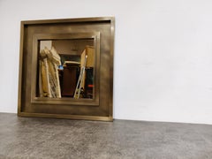 Miroir XXL de la Maison Jansen, annes 1970