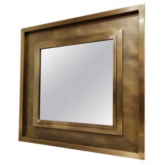 Miroir XXL de la Maison Jansen, annes 1970