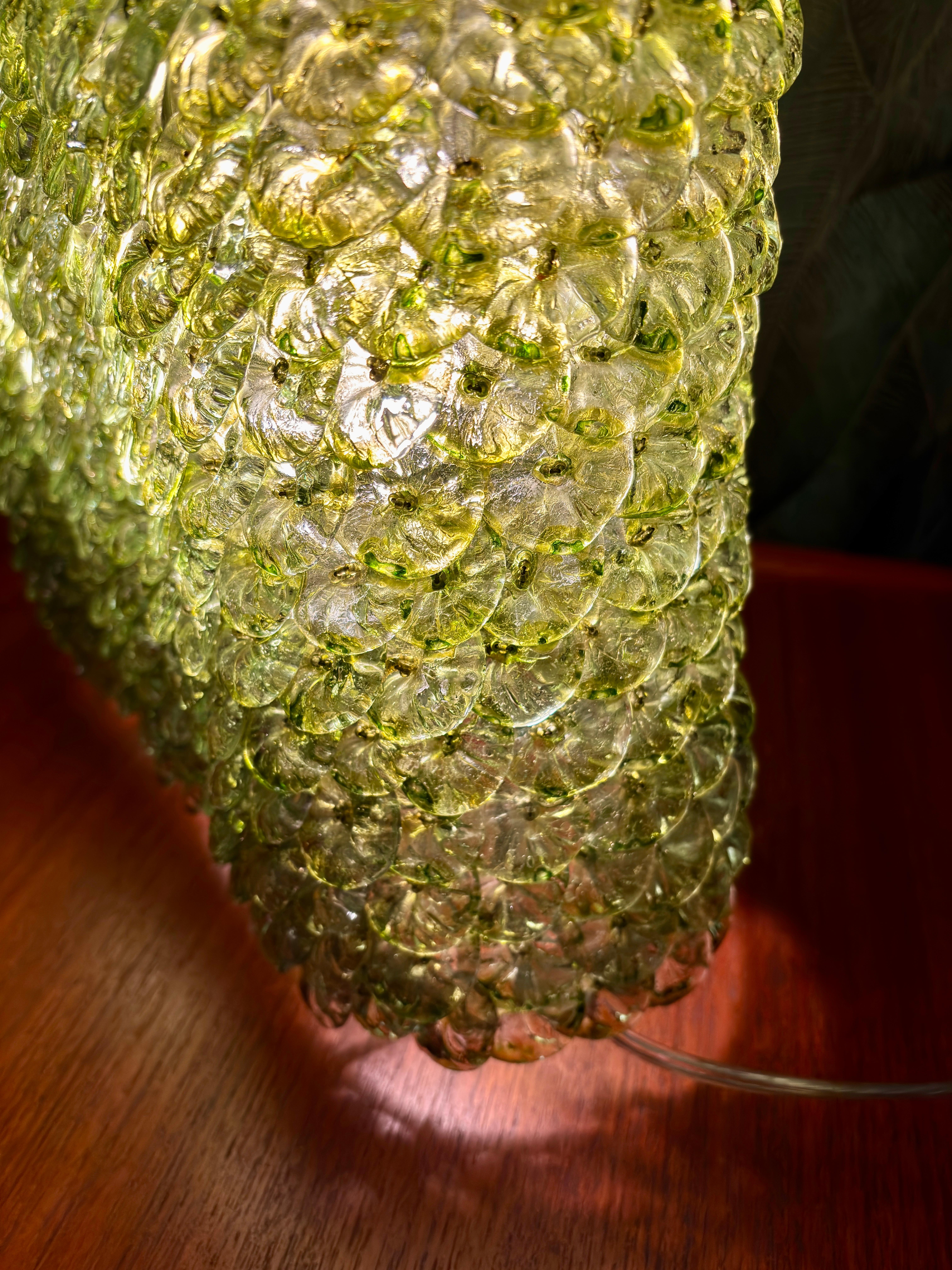 Murano Glass XXL Murano table lamp by Barovier & Toso For Sale