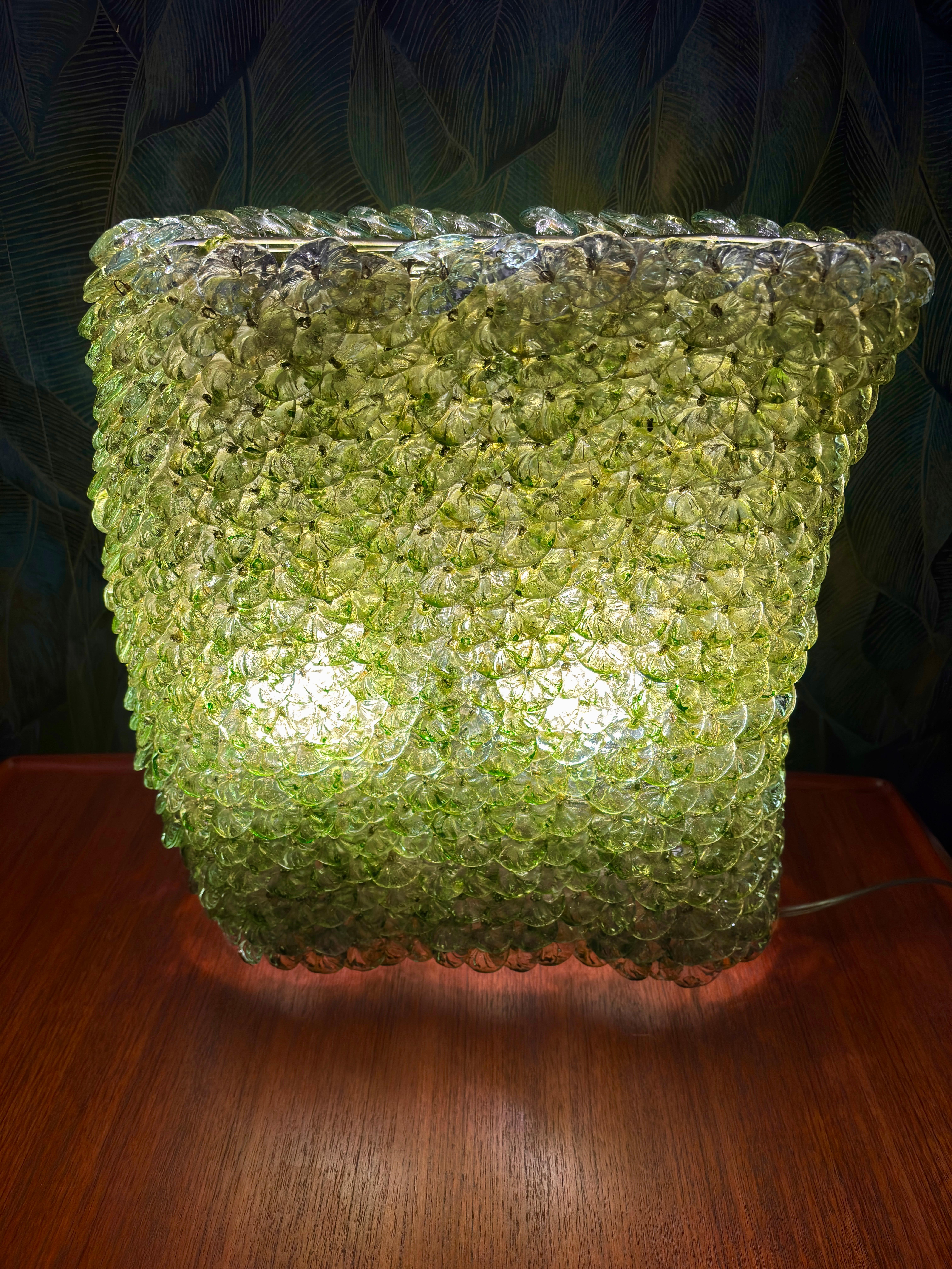 XXL Murano table lamp by Barovier & Toso For Sale 2