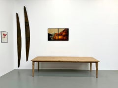 Table de salle à manger XXL en chêne et châtaignier