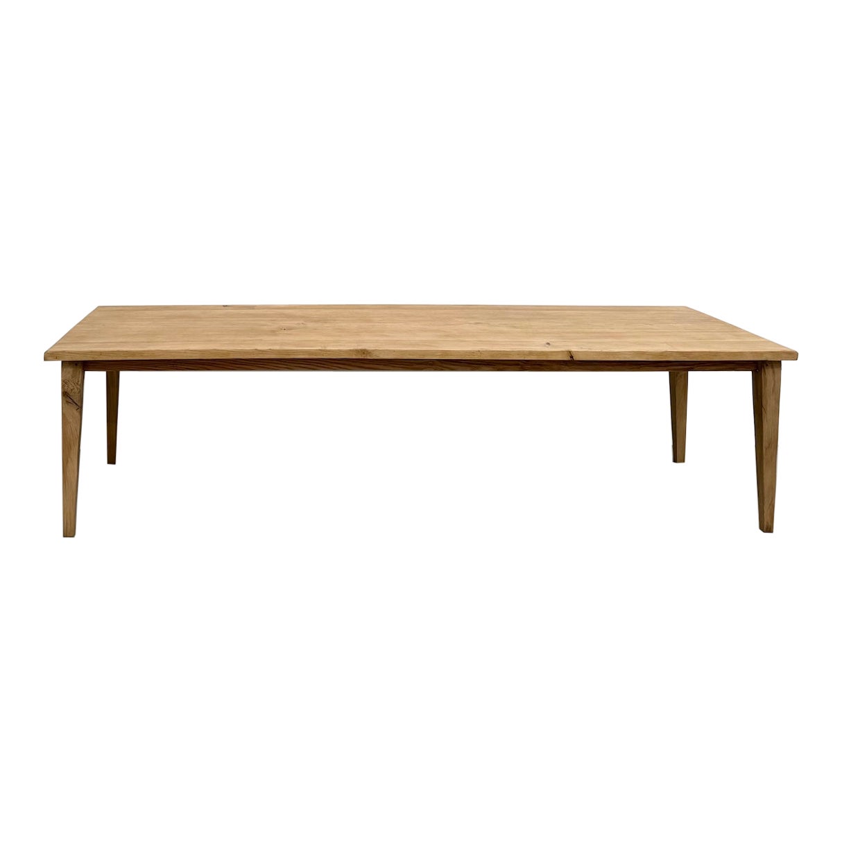 XXL oak and chestnut french dining table