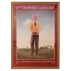 Xxl Original Poster 11th French Golf Tournament Trophée Lancôme 'La Bretèche'