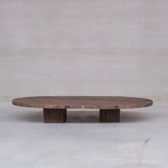 XXL Oval Primitive Low Coffee Table