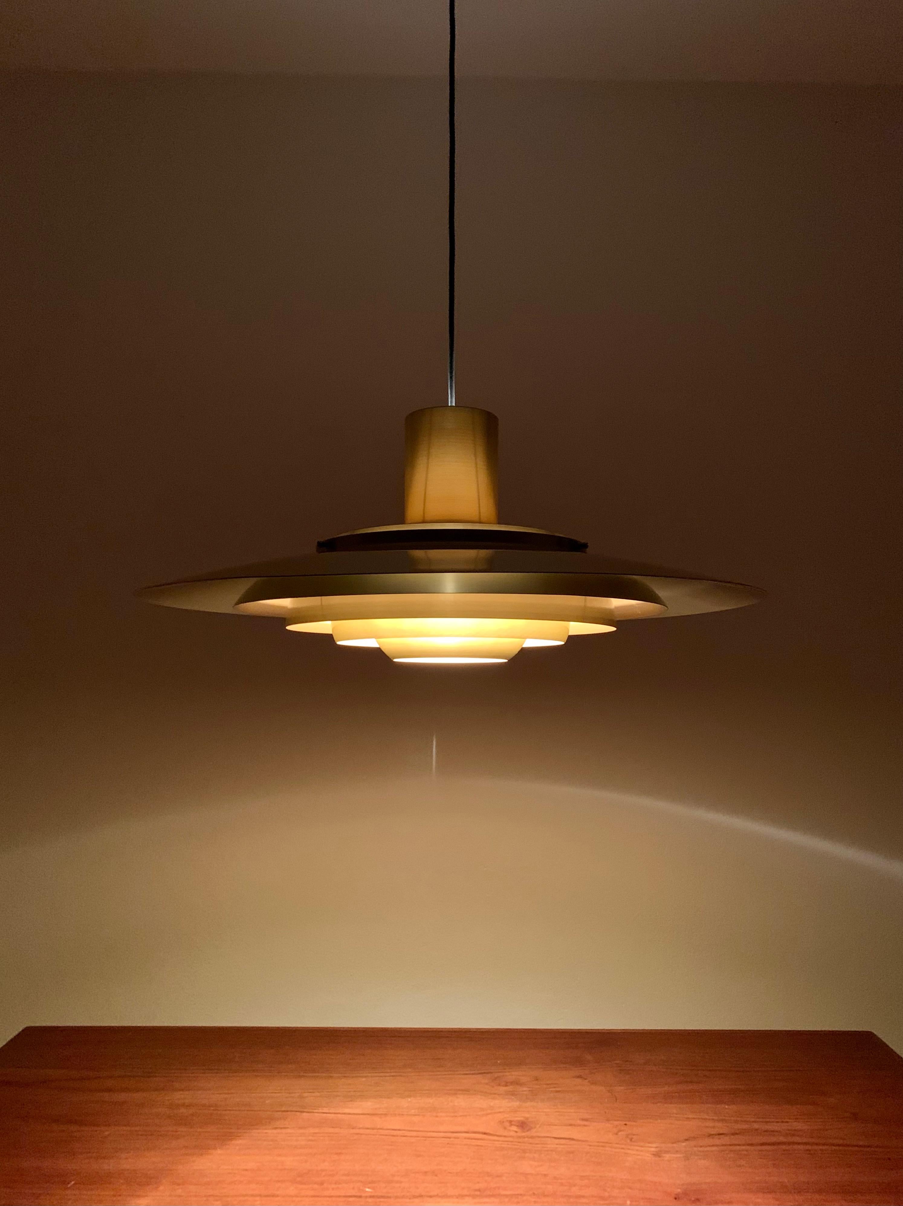 XXL Pendant Lamp by Preben Fabricius & Jørgen Kastholm Für Nordisk Solar For Sale 3