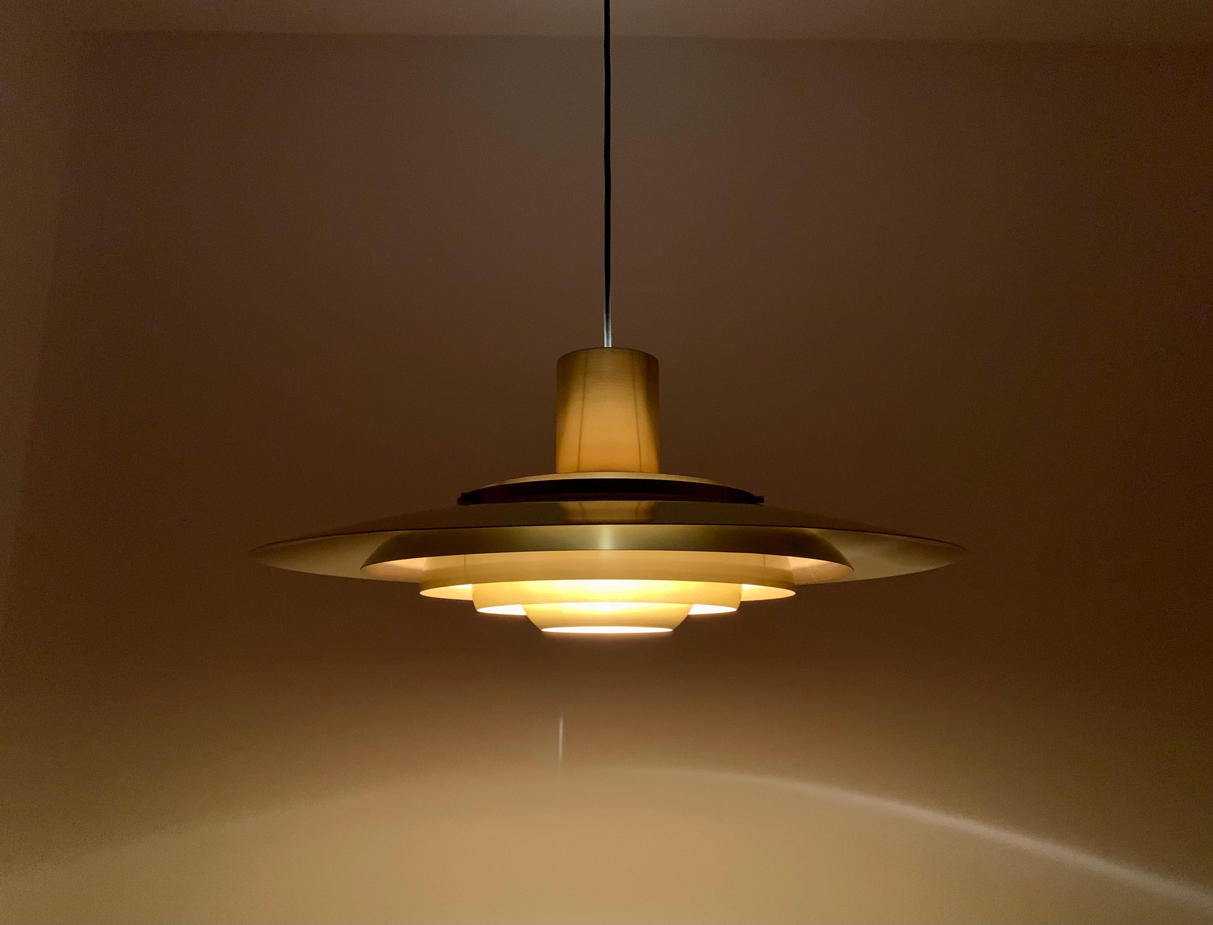 XXL Pendant Lamp by Preben Fabricius & Jørgen Kastholm Für Nordisk Solar For Sale 4