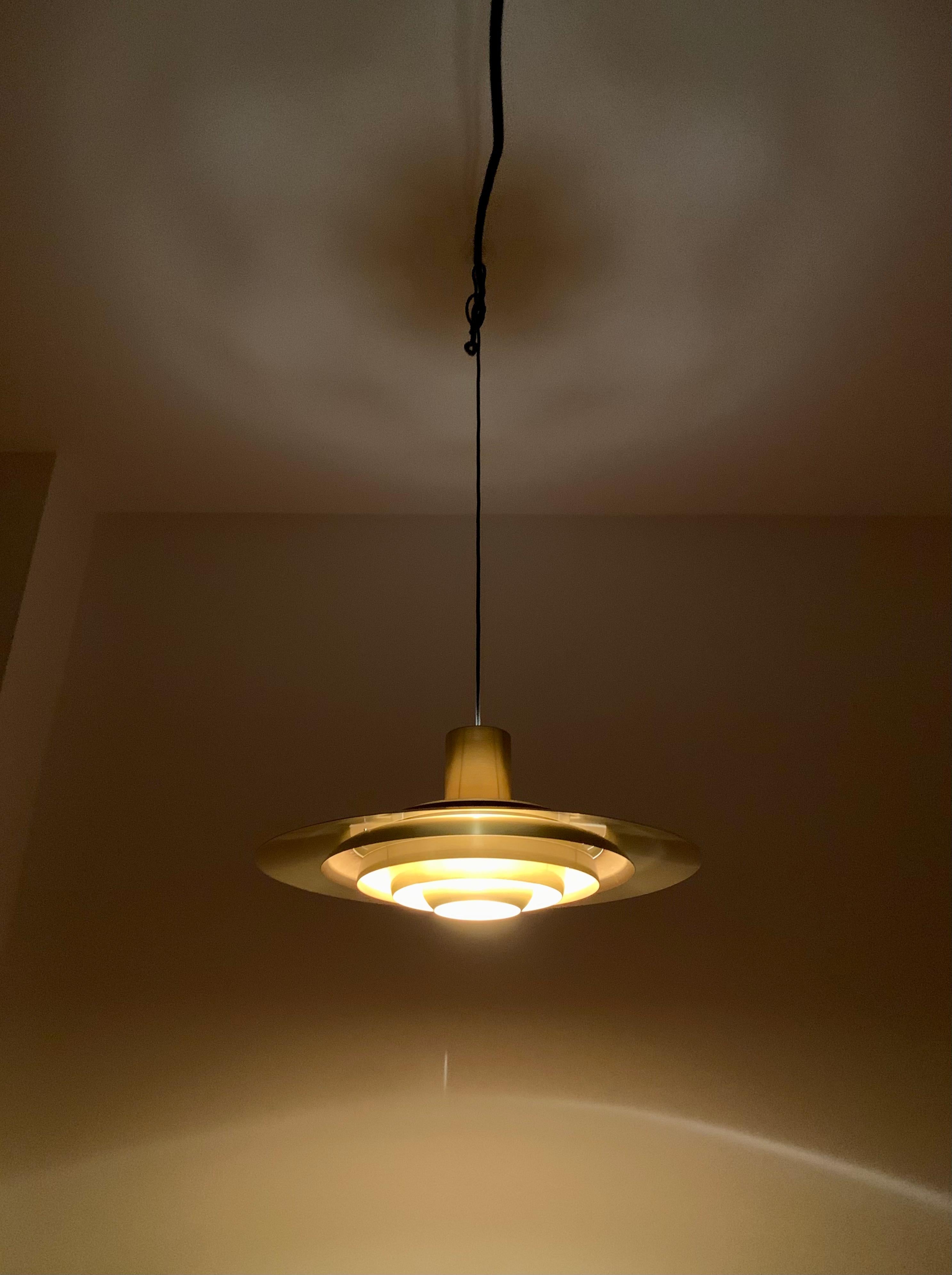 XXL Pendant Lamp by Preben Fabricius & Jørgen Kastholm Für Nordisk Solar For Sale 5