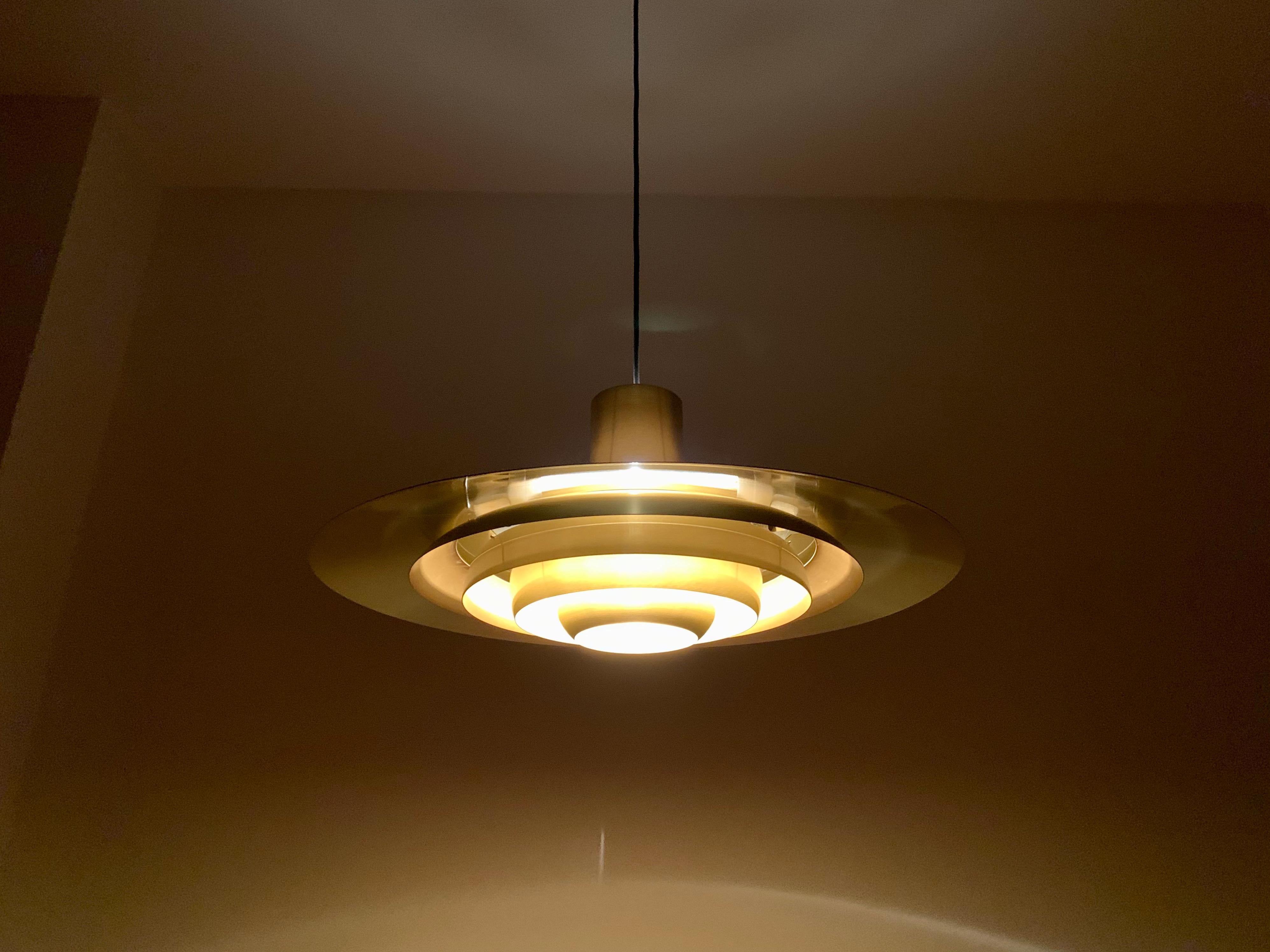 XXL Pendant Lamp by Preben Fabricius & Jørgen Kastholm Für Nordisk Solar For Sale 6
