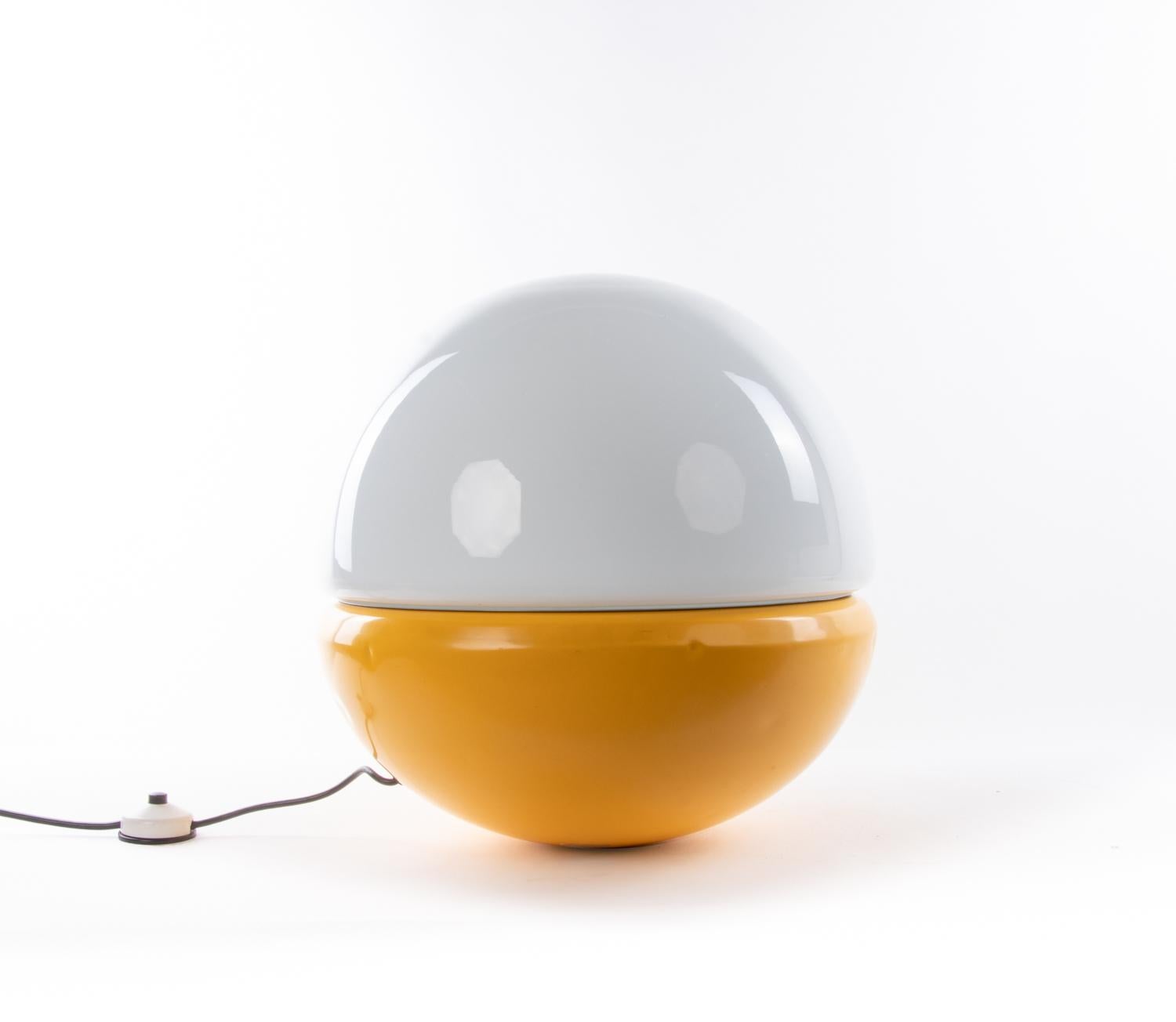 Lampadaire et Lampe de Table Pop Art de Murano 18 Pouces en Verre et Métal par Doria, Allemagne, Années 1960 en vente 3
