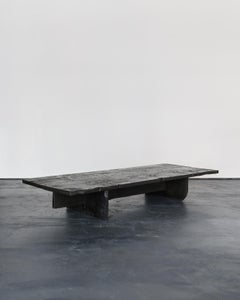 XXL Primitive Low/Coffee Table In 18th C. Portuguese Chestnut Wabi Wabi