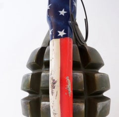 XXL resin Grenade - indoors or outdoors decoration