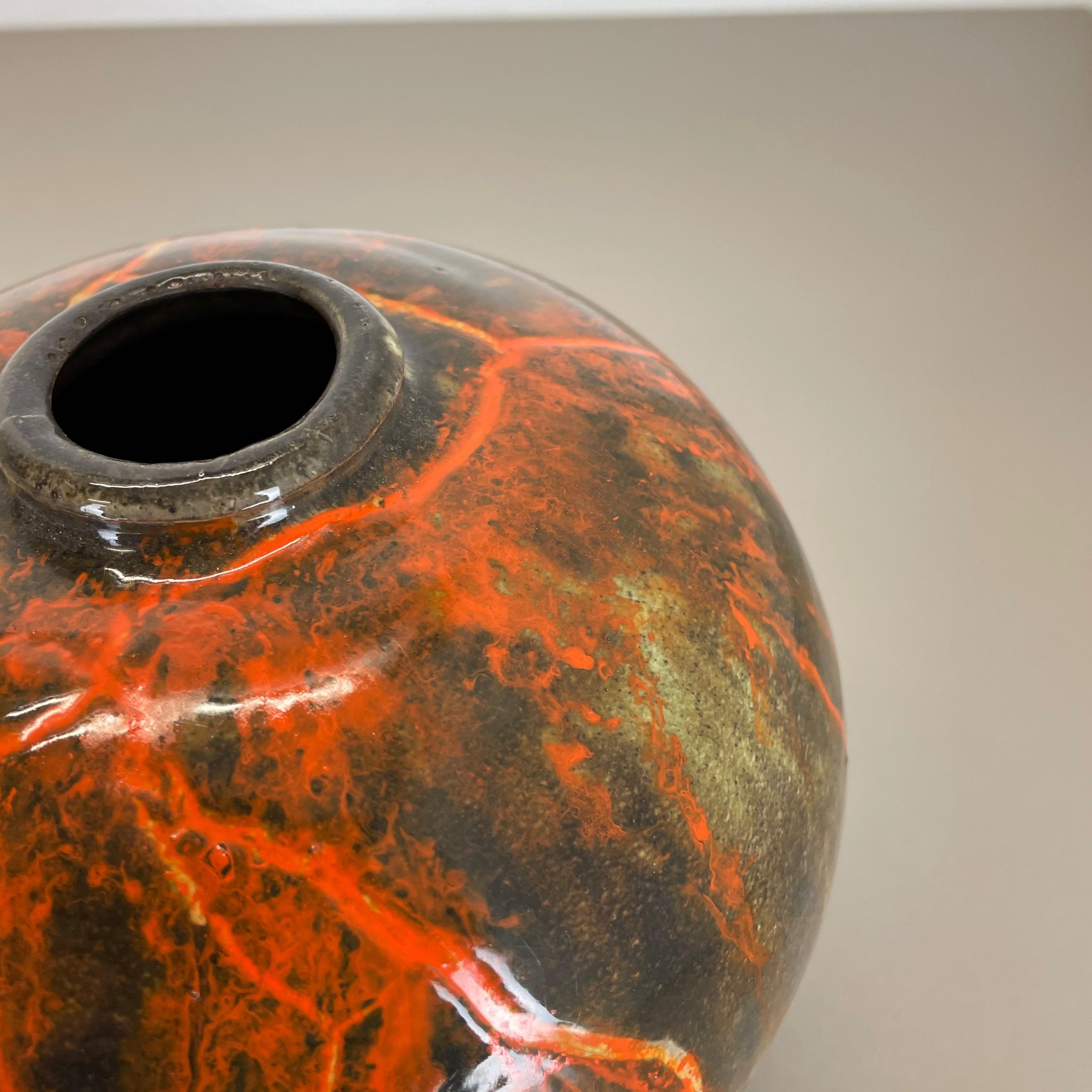 Xxl Sculptural Studio Pottery Vase Object by Otto Meier, Bremen, Germany, 1960s 4