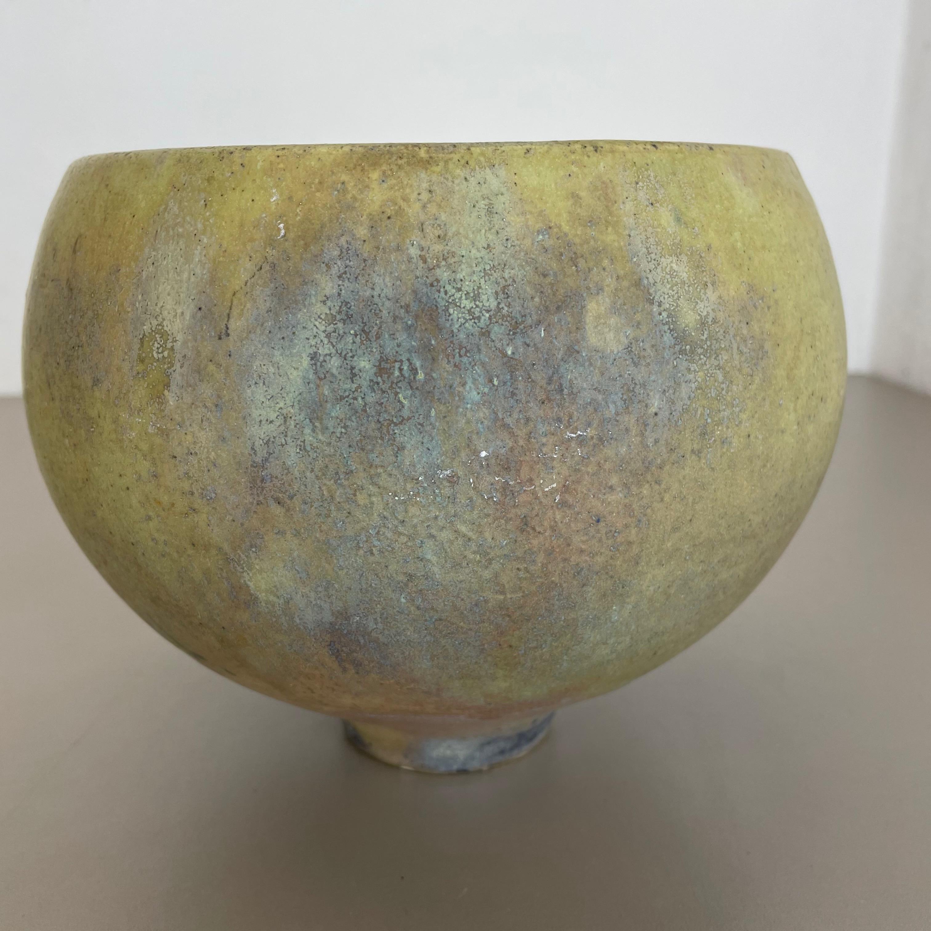 Xxl Skulpturale Studio-Keramik-Vase/Objekt von Otto Meier, Bremen, Deutschland, 1960er Jahre im Angebot 10