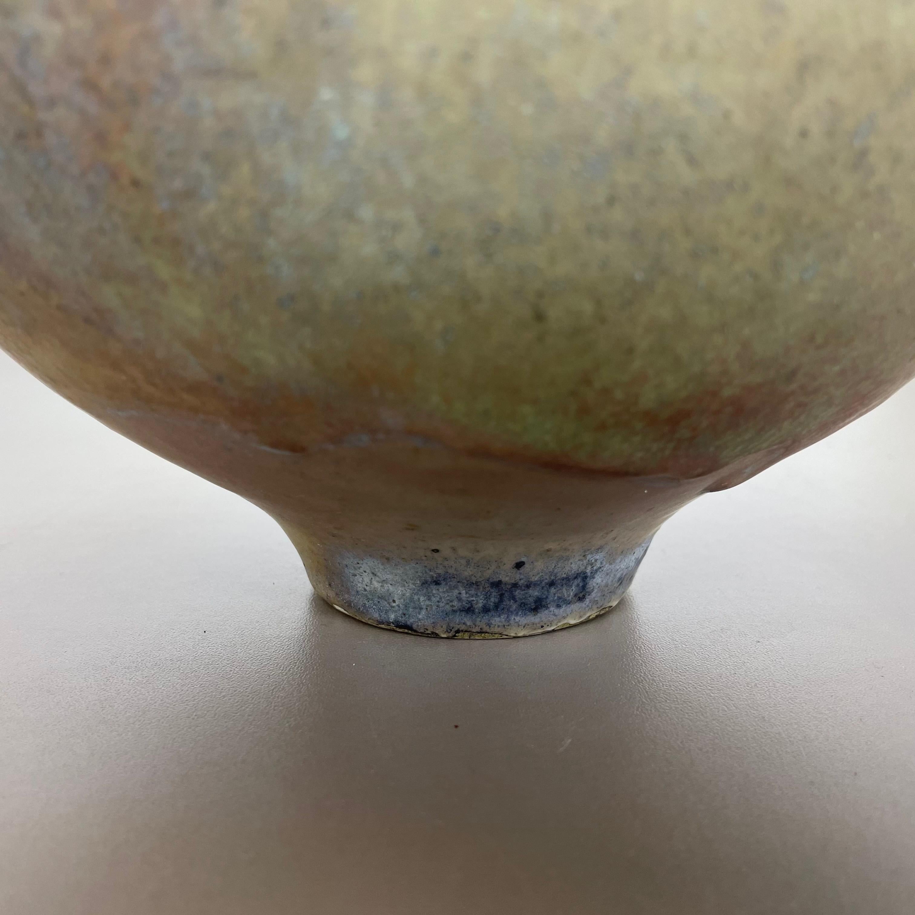 Xxl Skulpturale Studio-Keramik-Vase/Objekt von Otto Meier, Bremen, Deutschland, 1960er Jahre im Angebot 11