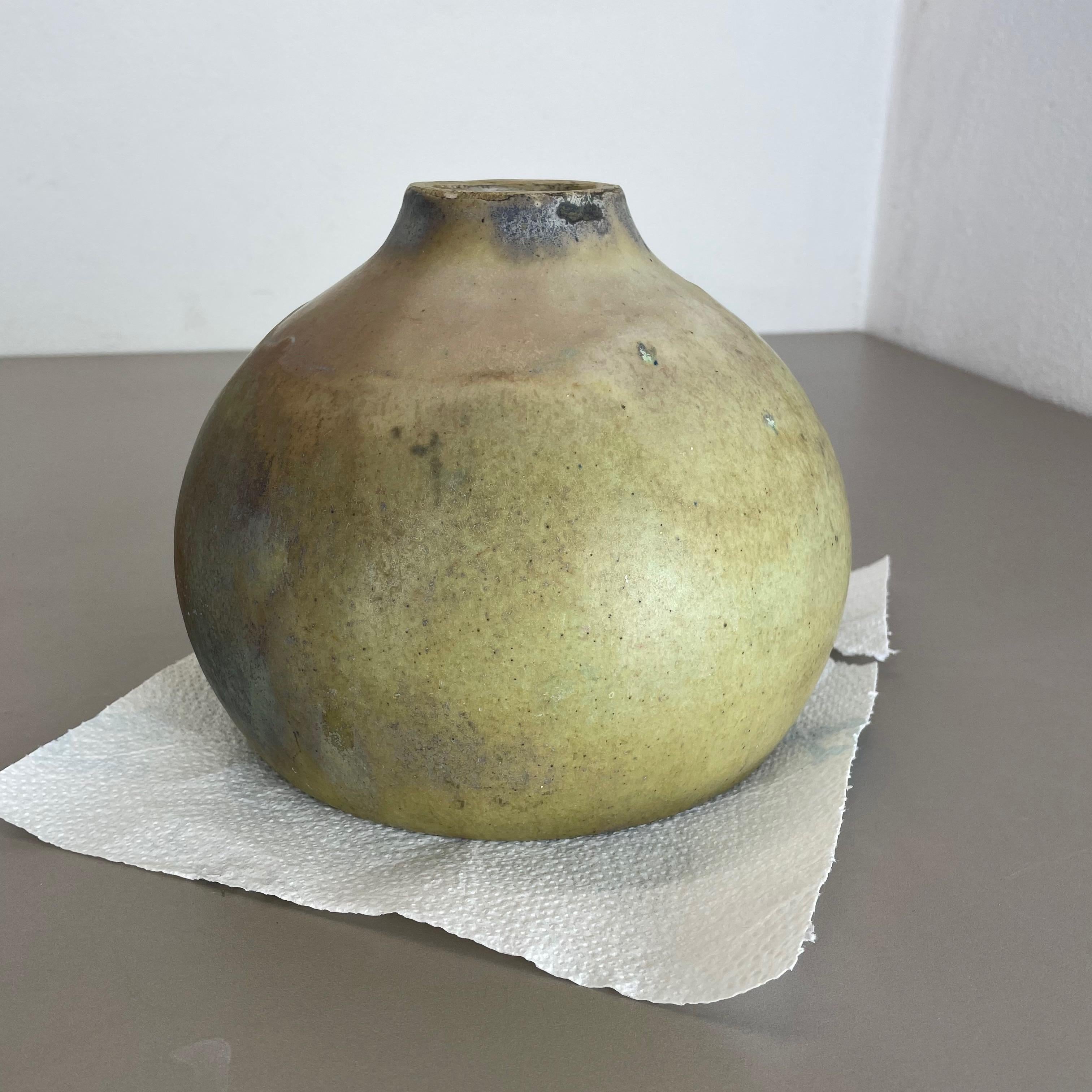 Xxl Skulpturale Studio-Keramik-Vase/Objekt von Otto Meier, Bremen, Deutschland, 1960er Jahre im Angebot 13