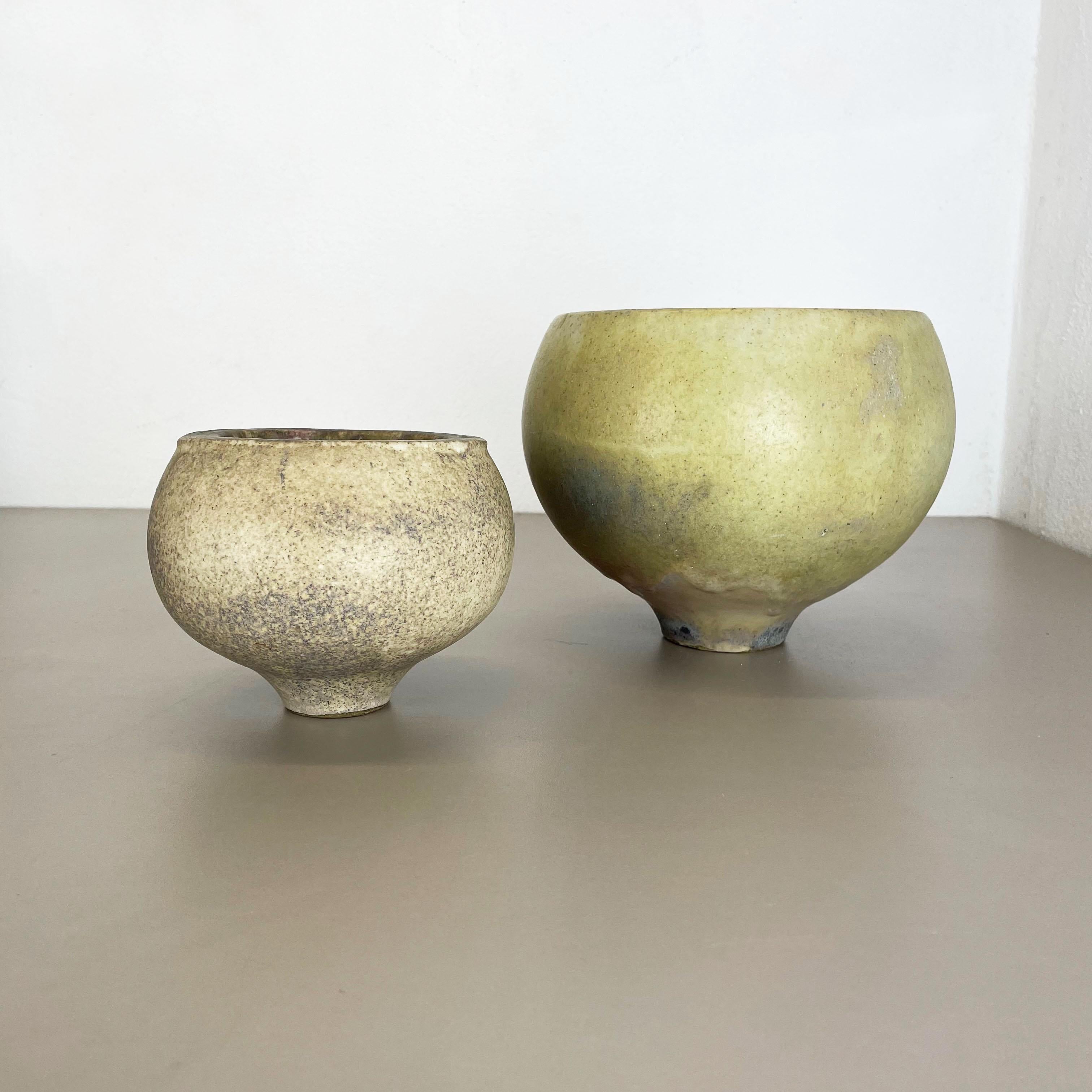 Xxl Sculptural Studio Pottery Vase Object by Otto Meier, Bremen, Germany, 1960s For Sale 12