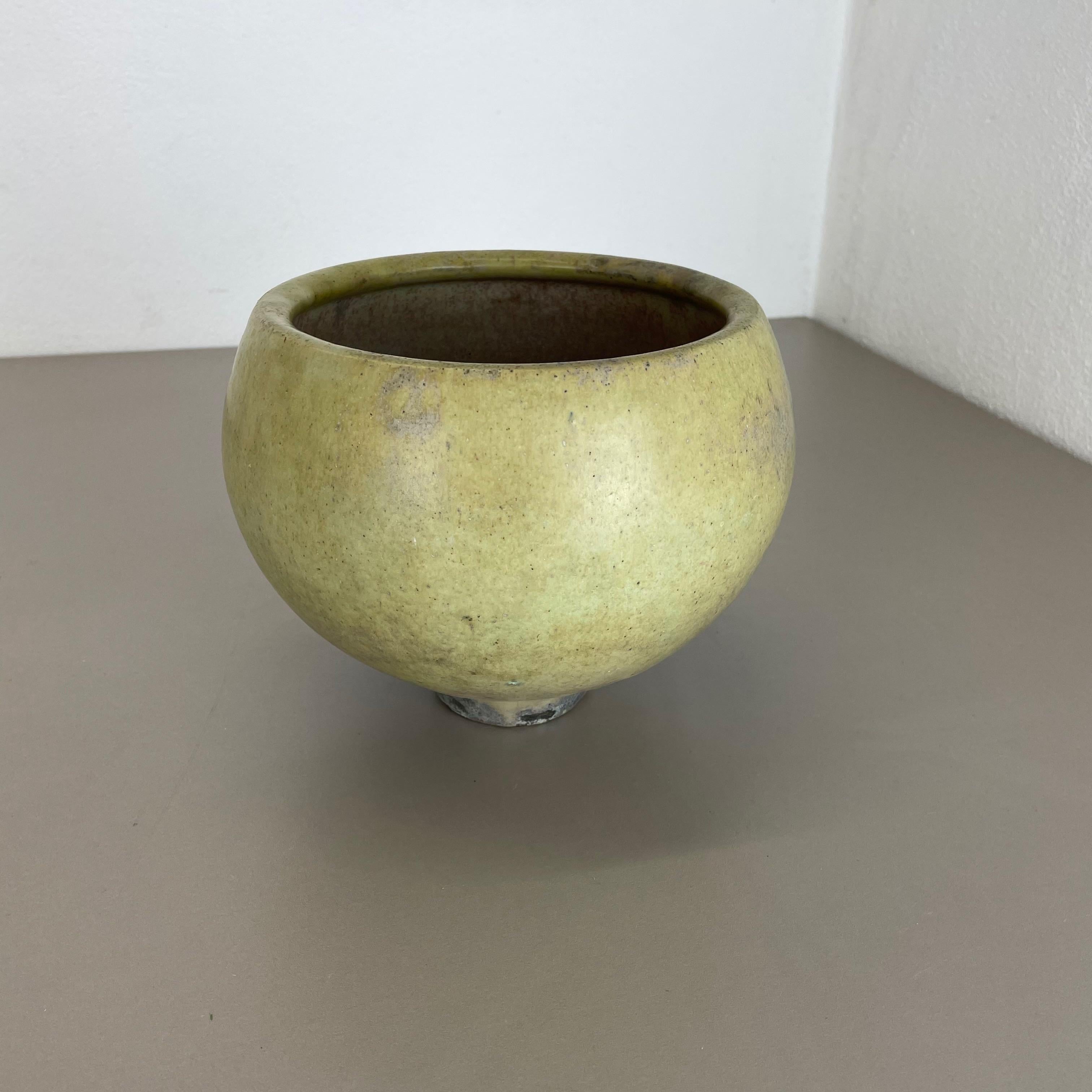 Xxl Skulpturale Studio-Keramik-Vase/Objekt von Otto Meier, Bremen, Deutschland, 1960er Jahre (Moderne der Mitte des Jahrhunderts) im Angebot