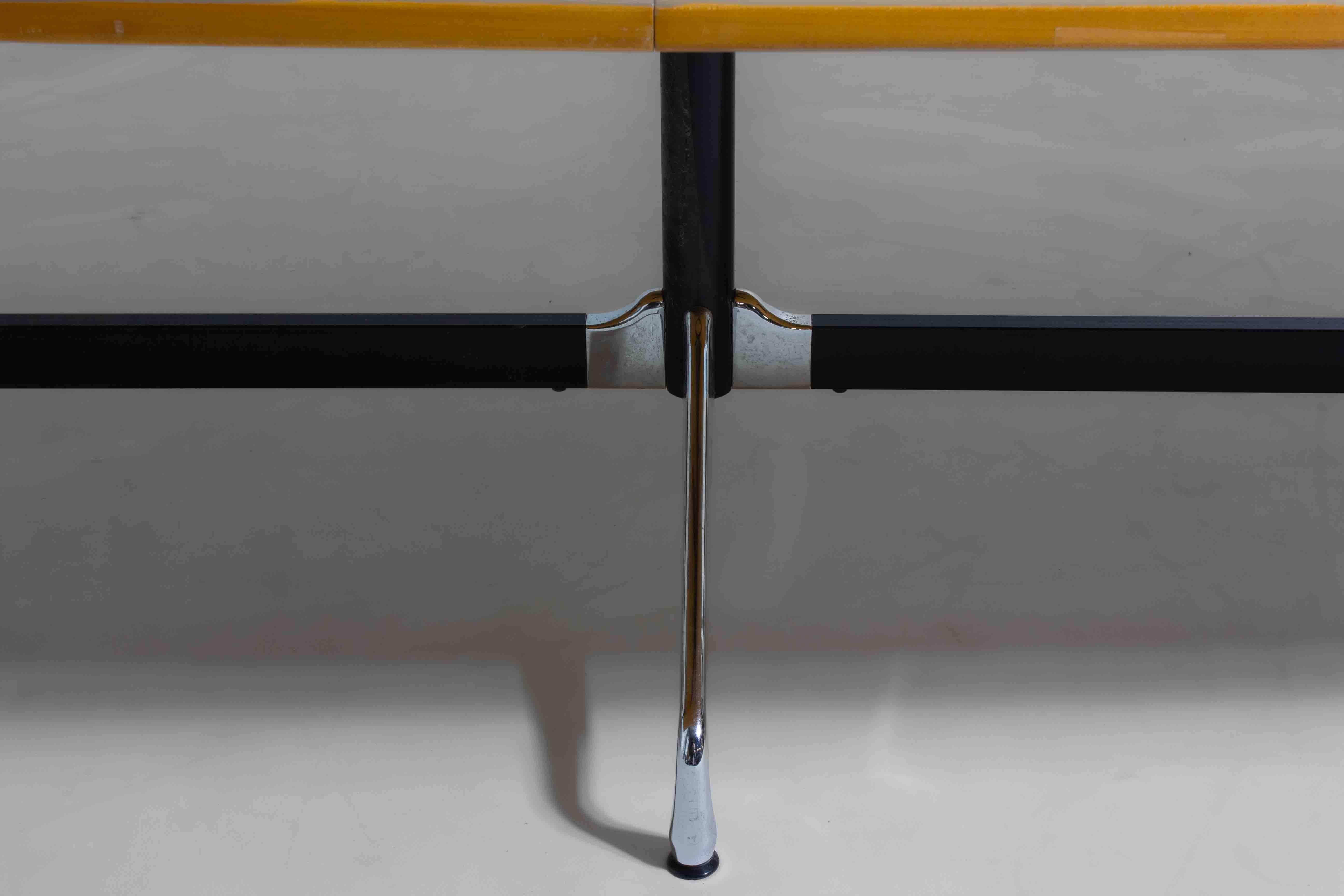 XXL segmented Eames conference or dining table im Angebot 4