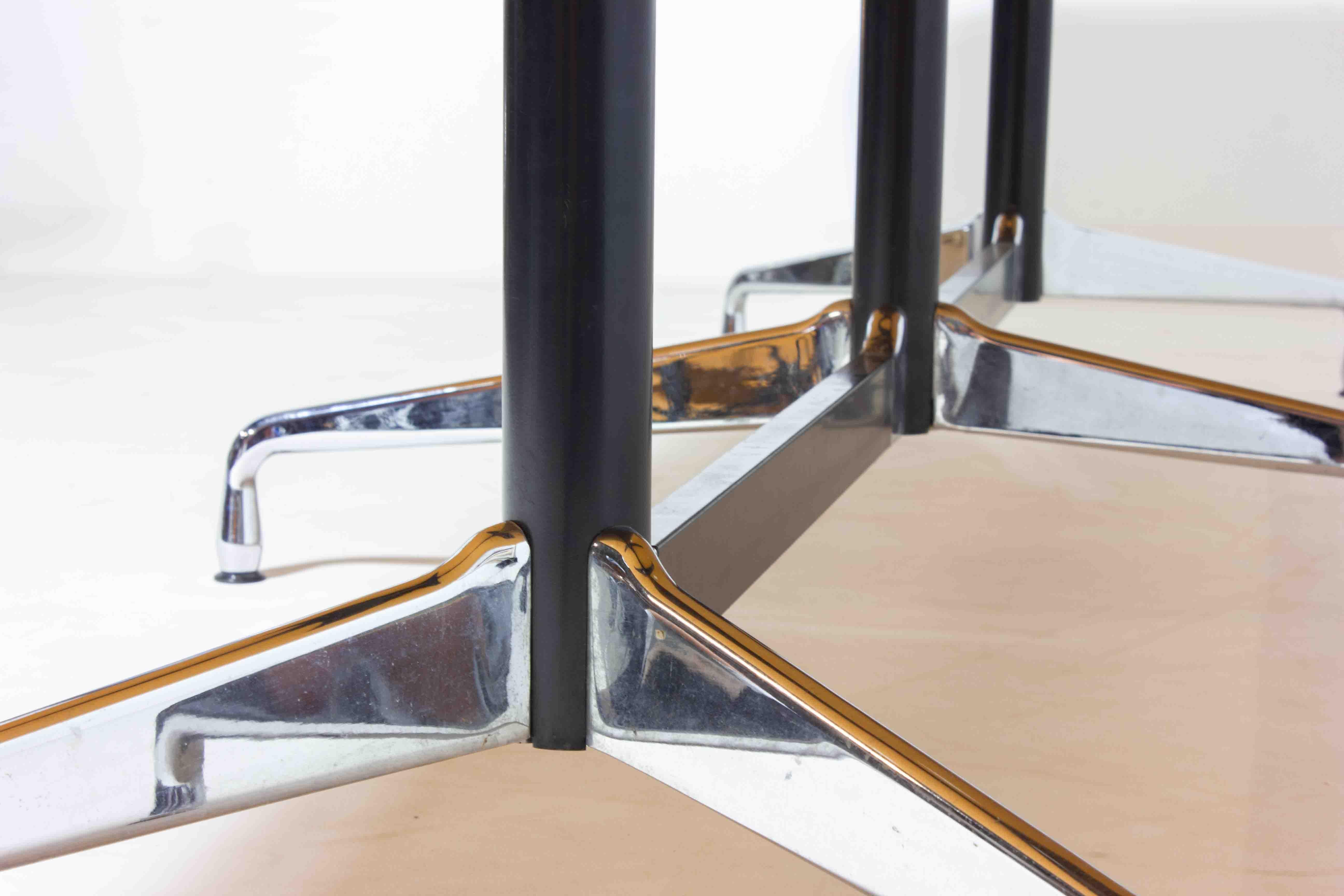 XXL segmented Eames conference or dining table im Angebot 8
