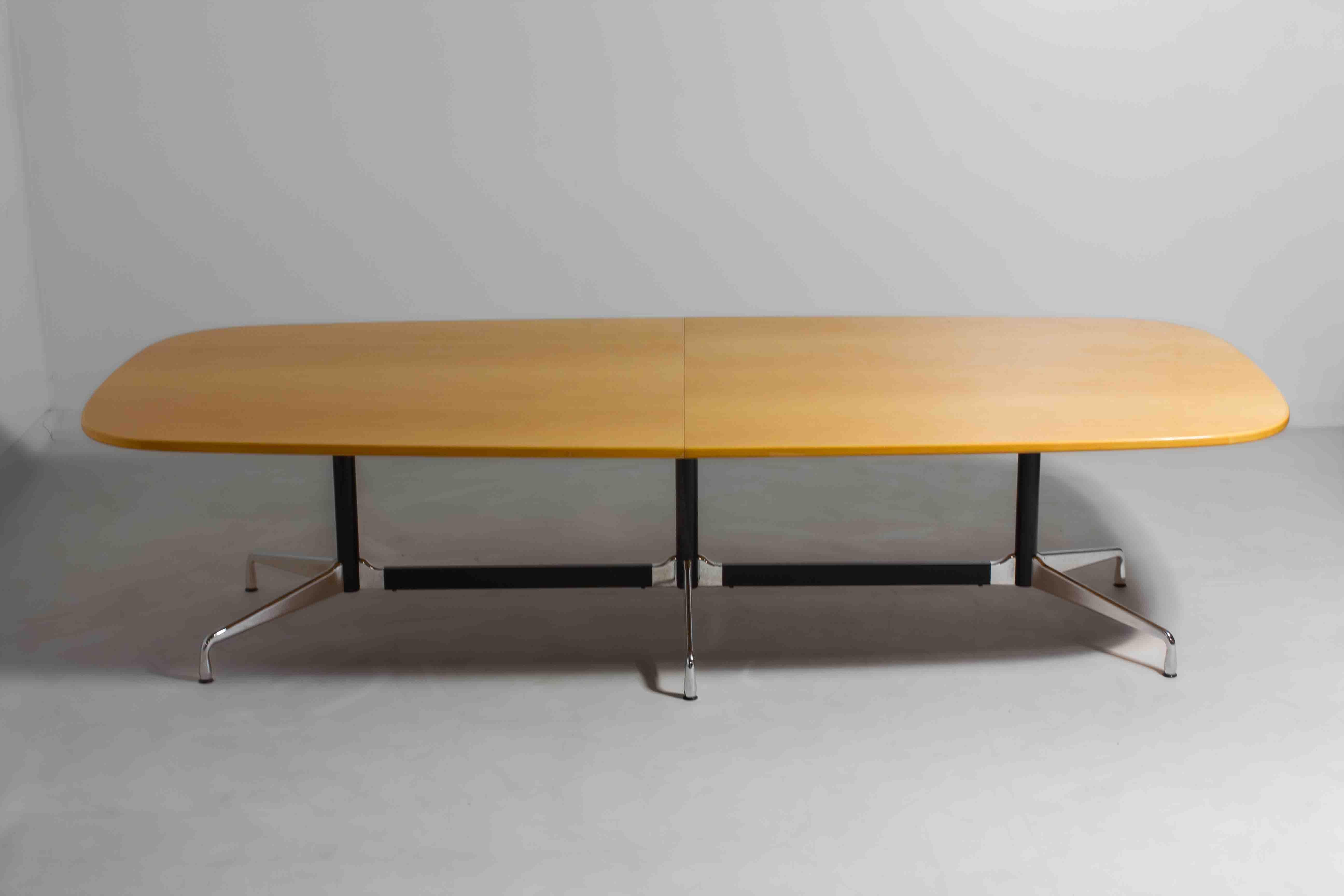 XXL segmented Eames conference or dining table im Angebot 1