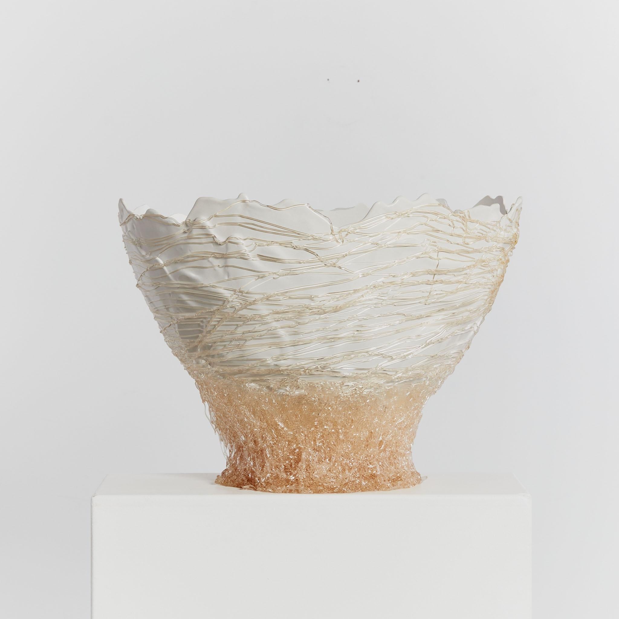 Italian XXL soft resin vase bowl by Gaetano Pesce for Fish Design For Sale