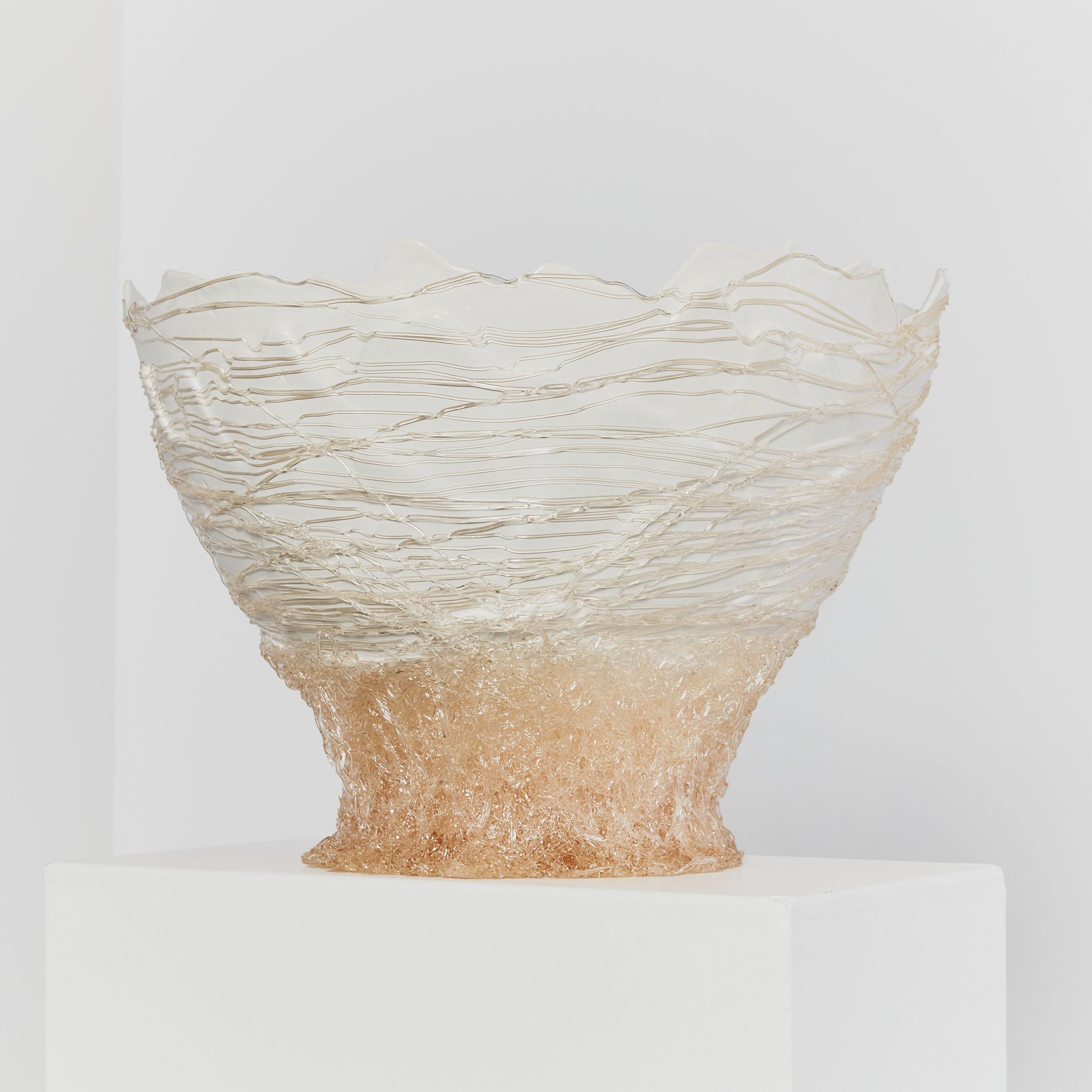 Resin XXL soft resin vase bowl by Gaetano Pesce for Fish Design For Sale