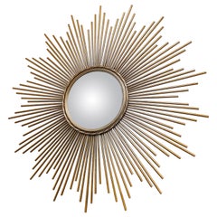 Extra Large Sunburst Mirror, 1960s