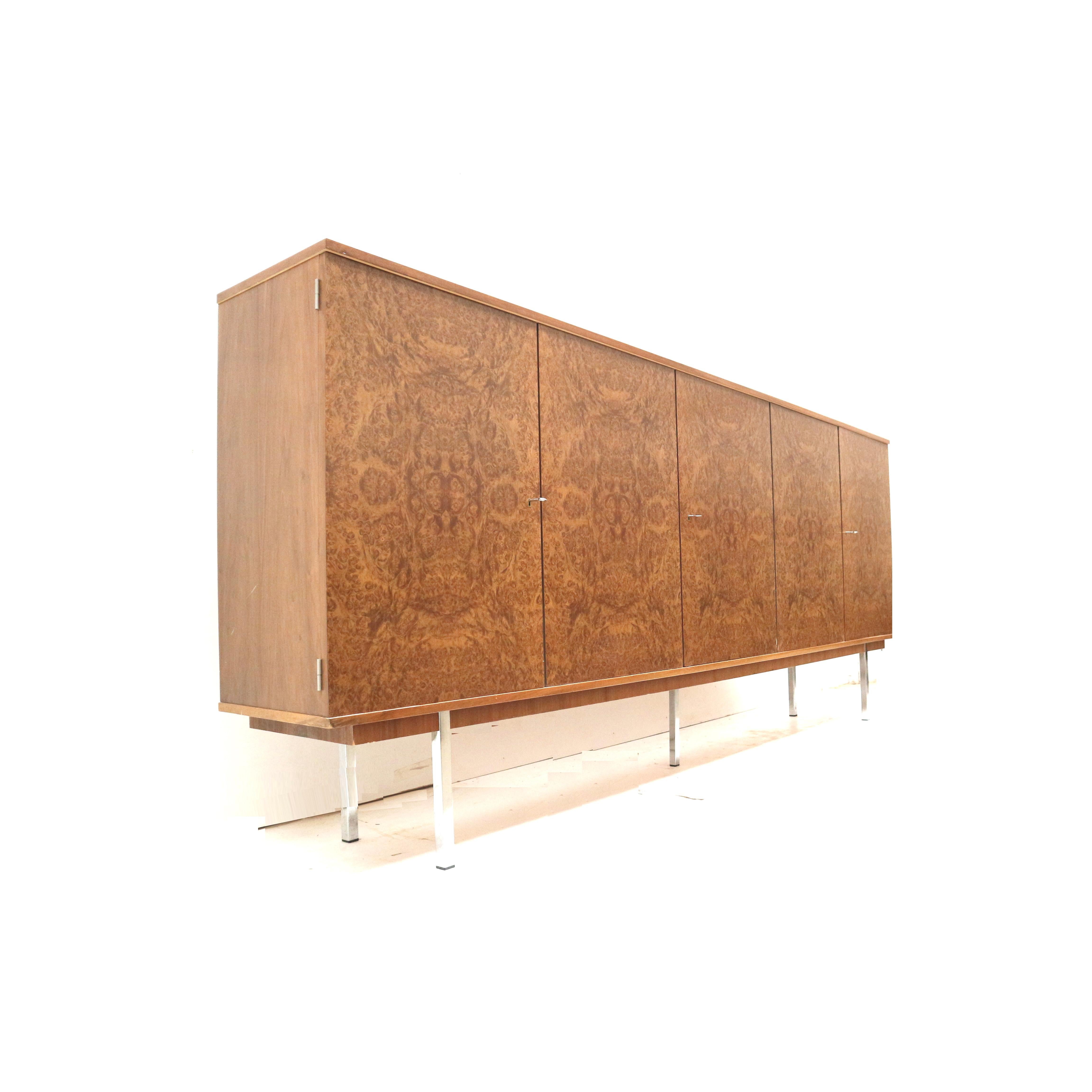 XXL vintage Wurzelholz Sideboard / Highboard aus den 60er Jahren im Angebot 8