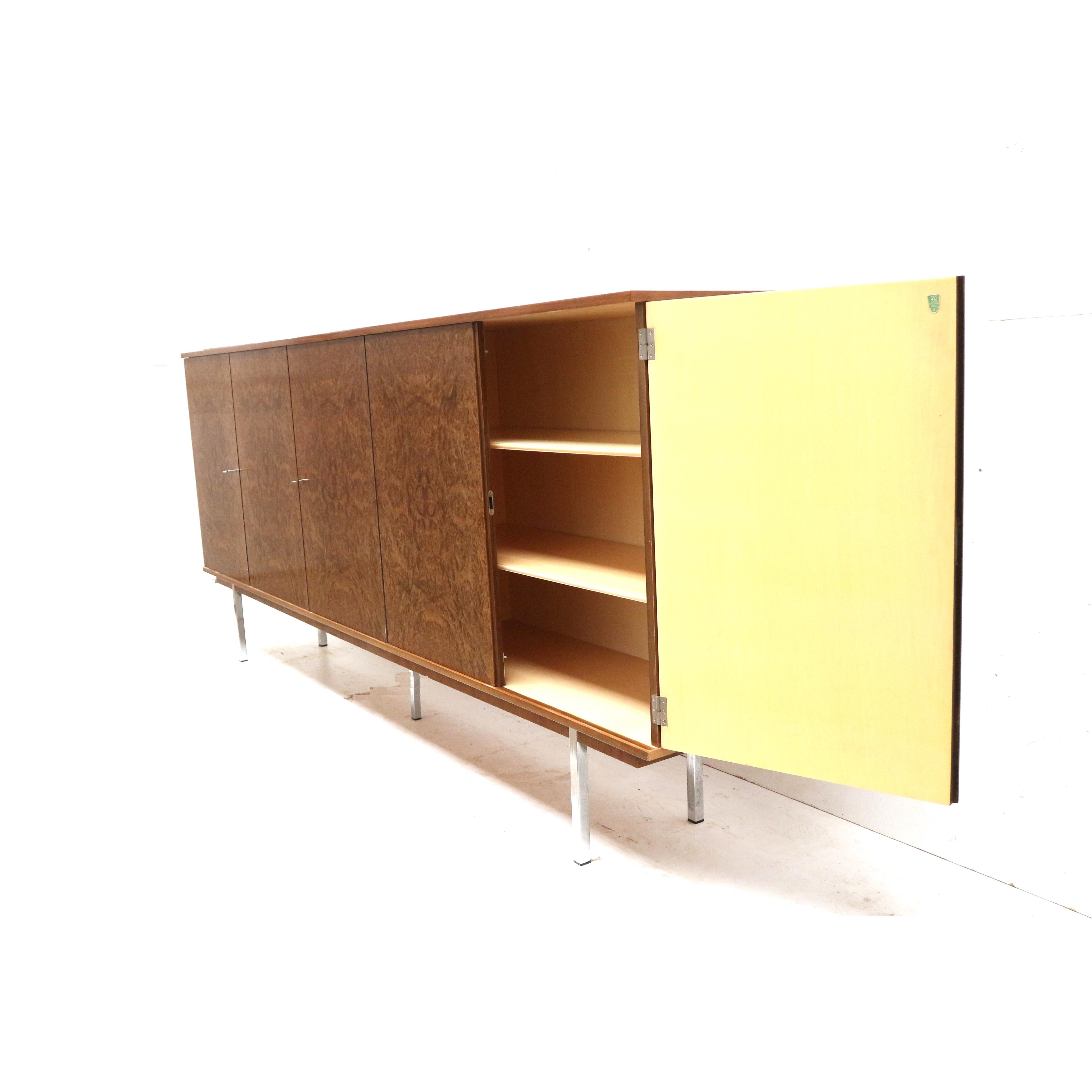 XXL vintage Wurzelholz Sideboard / Highboard aus den 60er Jahren im Angebot 3