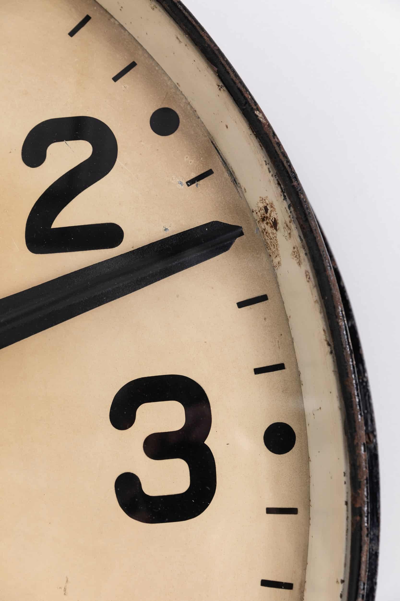 XXL Reloj de pared industrial de 36