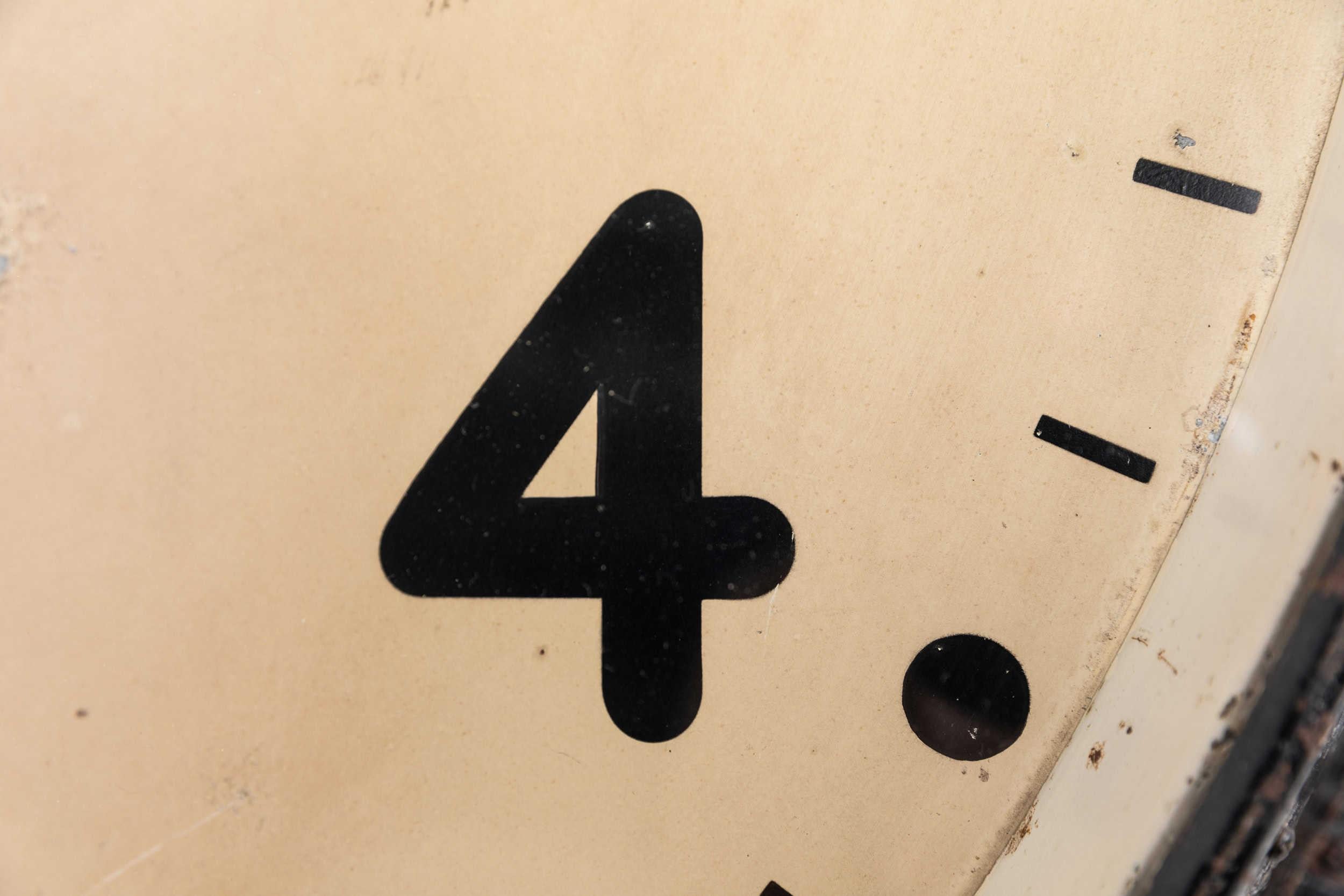 XXL Reloj de pared industrial de 36