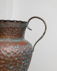 XXL Vintage Metal Jug, Italy, 1950s