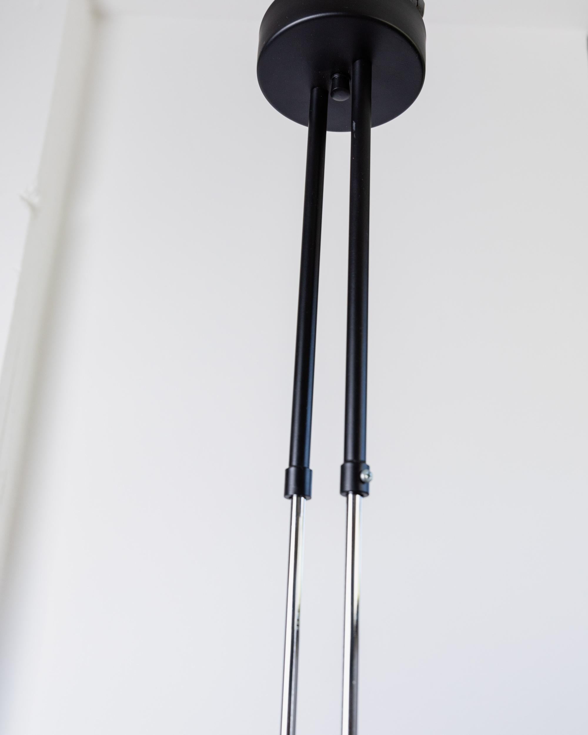 Lampadario XXL in vetro di Murano d'epoca - vetro a righe blu e rosse, Italia anni '80 In condizioni ottime in vendita a Montecalvoli, IT