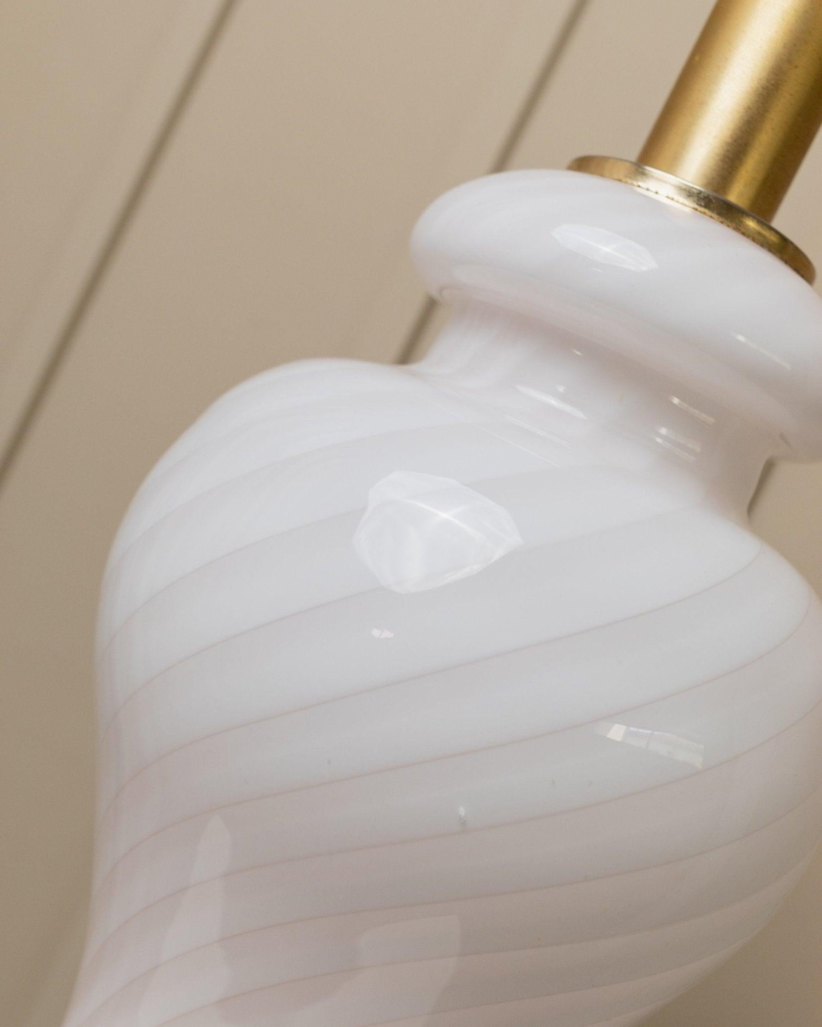 Lámpara de sobremesa vintage XXL de Murano en rosa suave, años 70 en venta 2