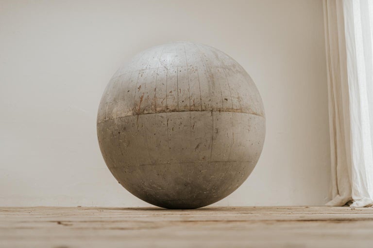 Extra Large Wooden Sphere At 1stdibs, Large Wooden Sphere