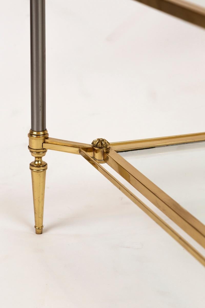 XXth Century French Maison Jansen Rectangular Two Tier Cocktail Table, 2 Availab For Sale 2