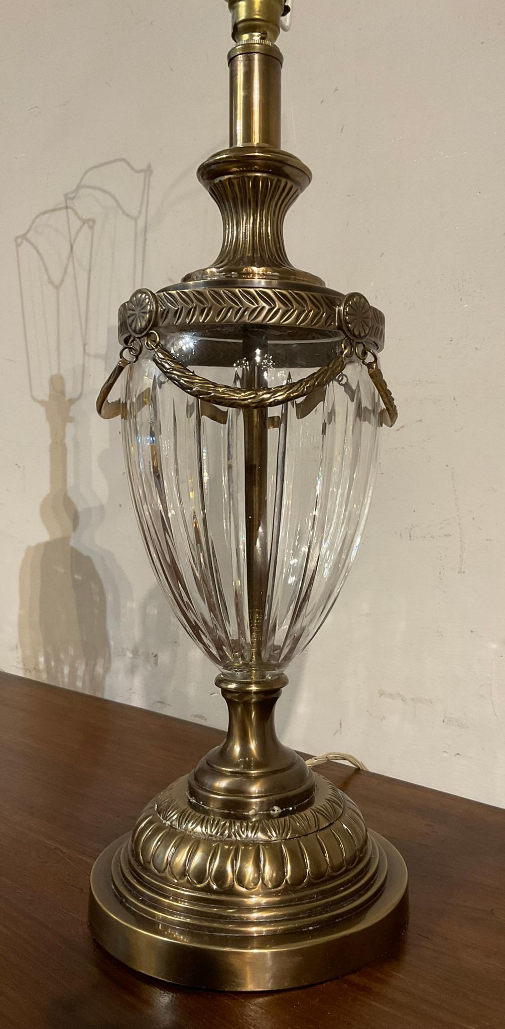 20th Century XXTh  Century silvered bronze lamps Italian manifacture