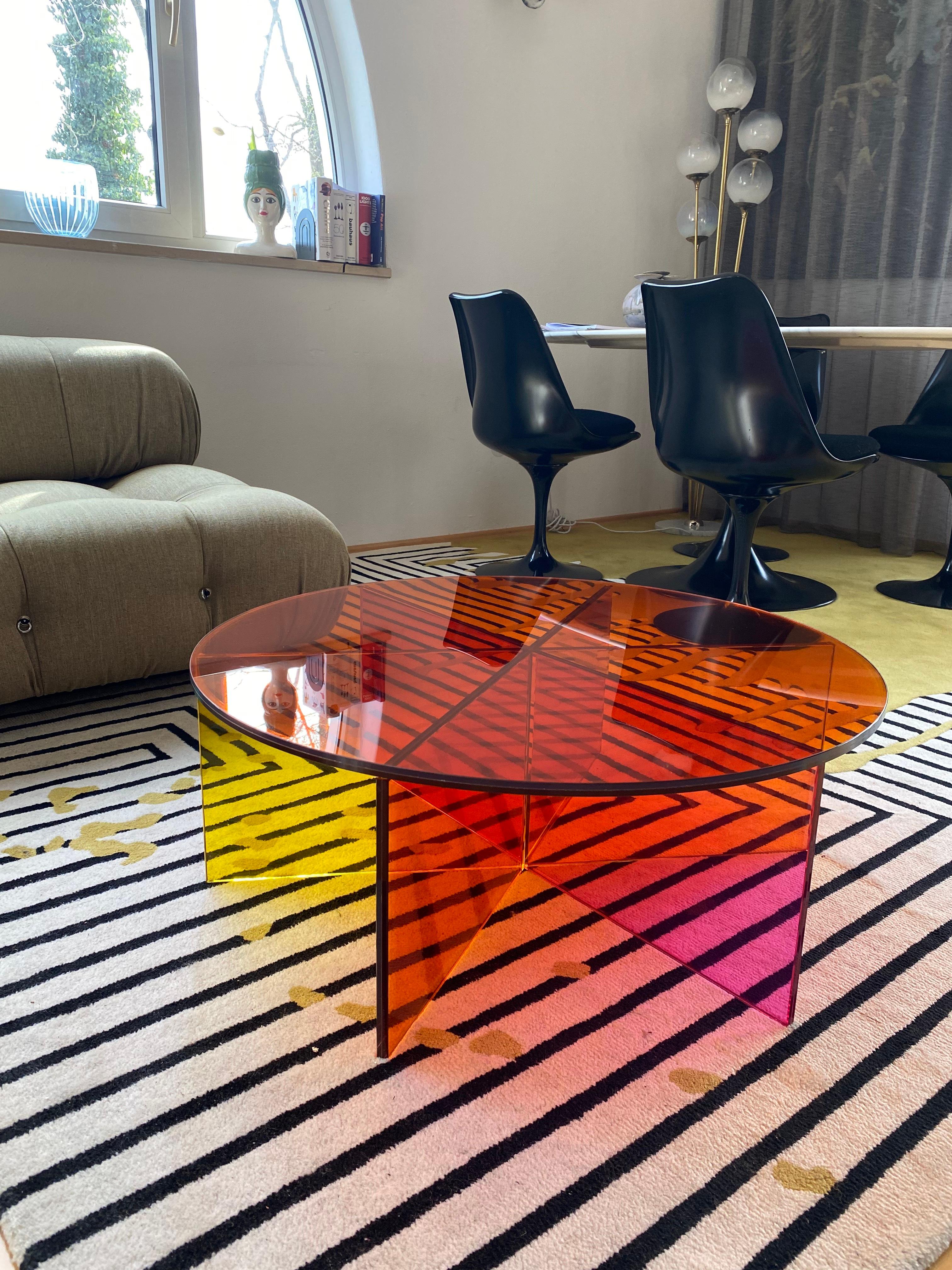 Mesa de centro XXX de Johanna Grawunder para Glas Italia Arte contemporáneo Moderno en venta