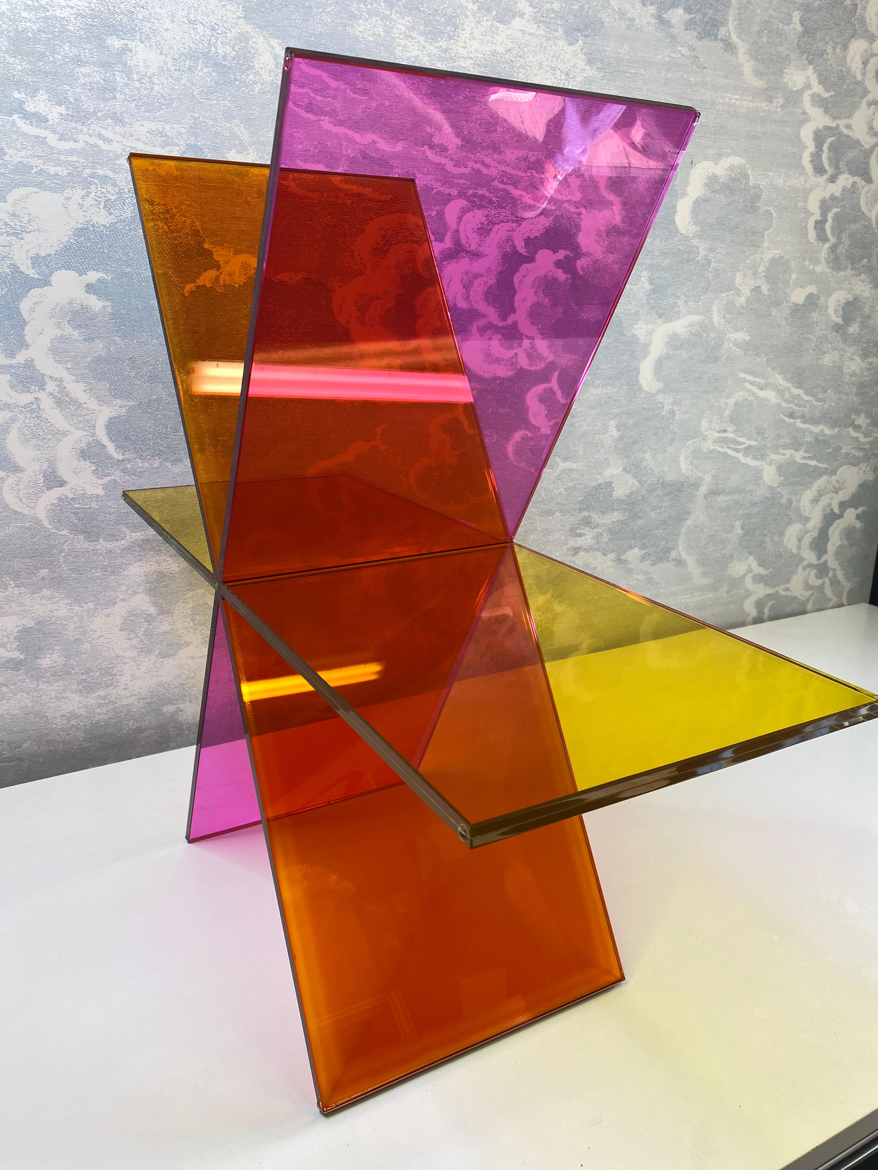 Mesa de centro XXX de Johanna Grawunder para Glas Italia Arte contemporáneo en Bueno estado para la venta en Cork, IE