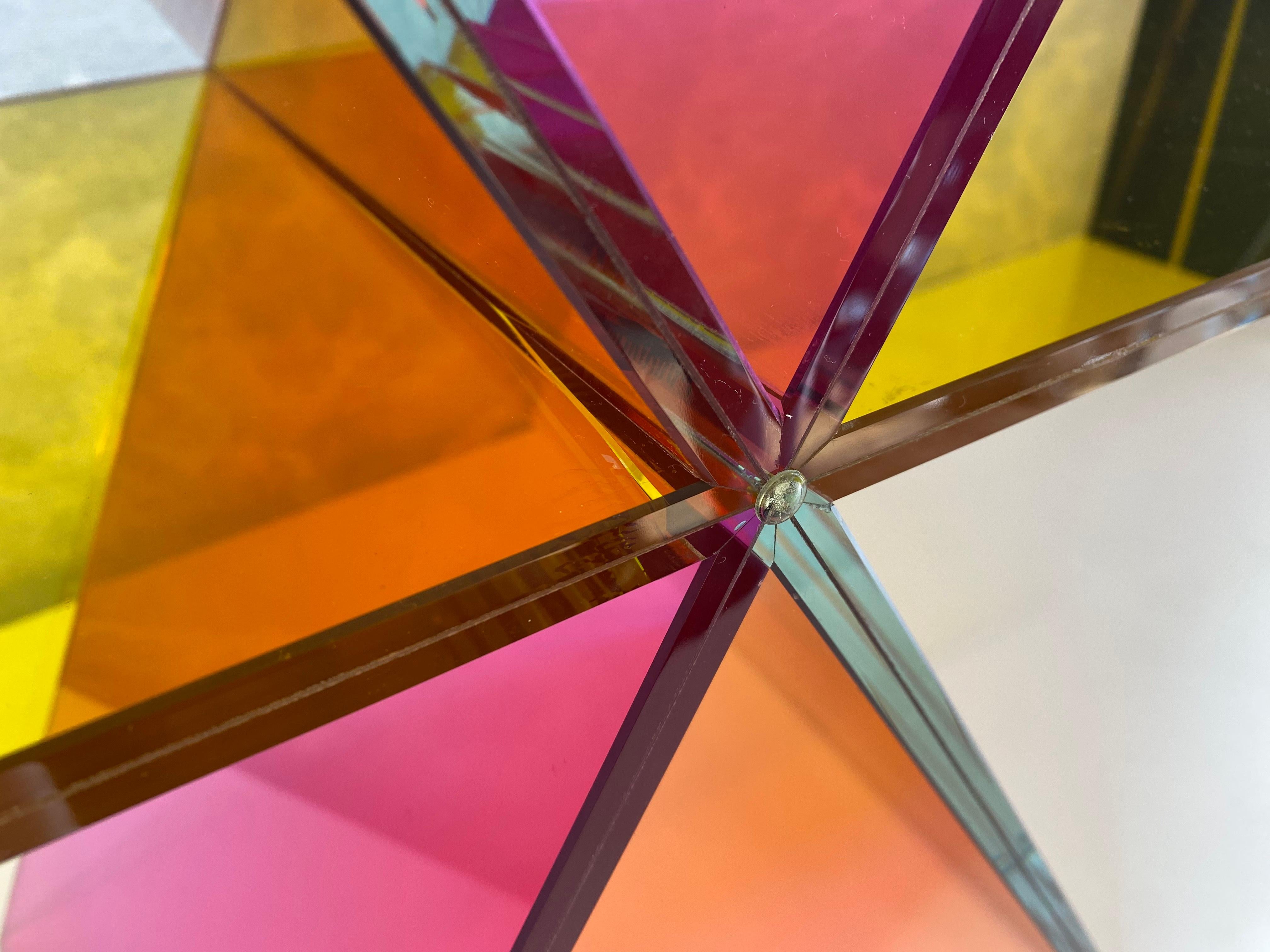 Mesa de centro XXX de Johanna Grawunder para Glas Italia Arte contemporáneo Vidrio en venta