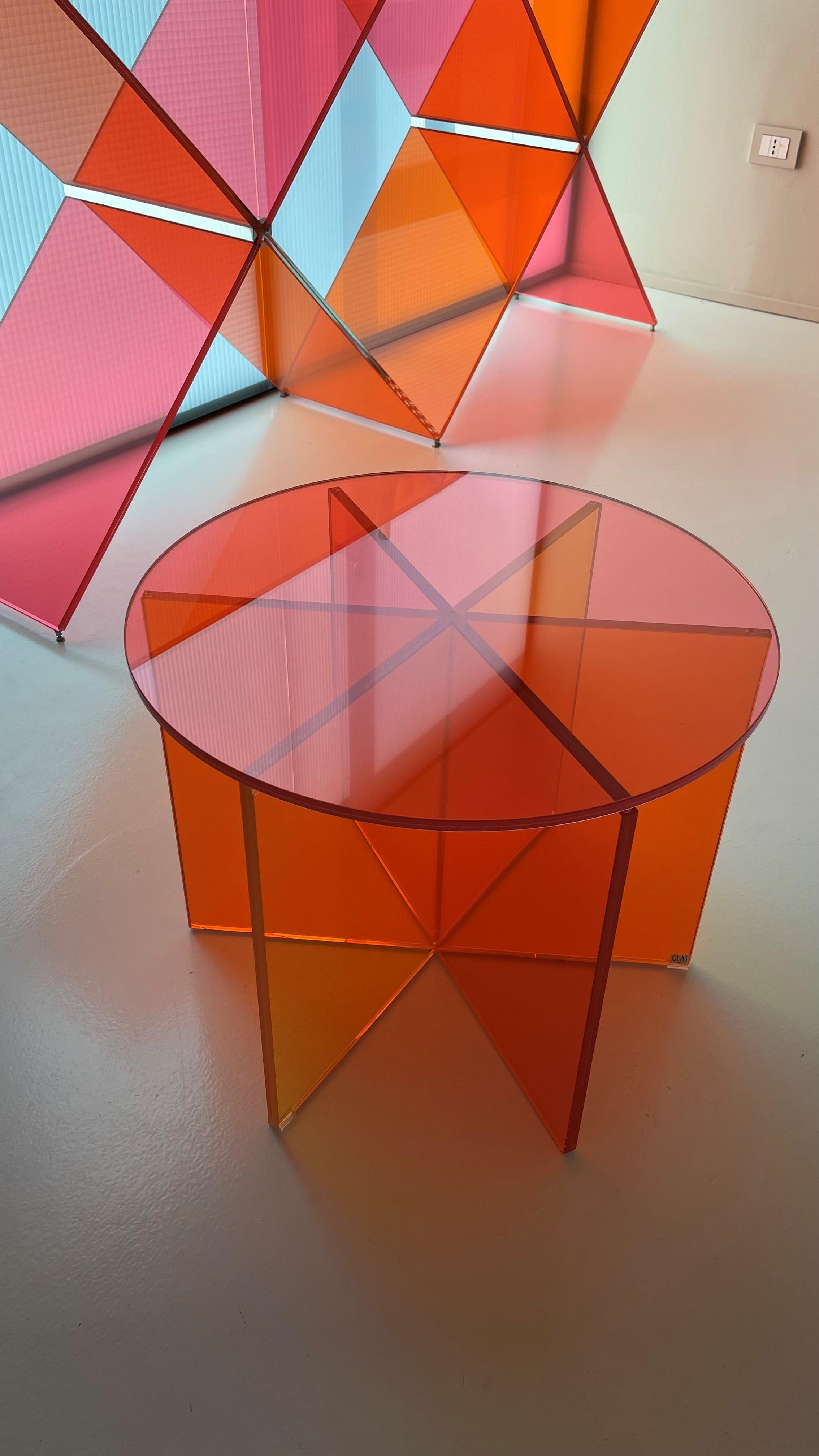 Modern XXX Small Low Table, by Johanna Grawunder for Glas Italia For Sale