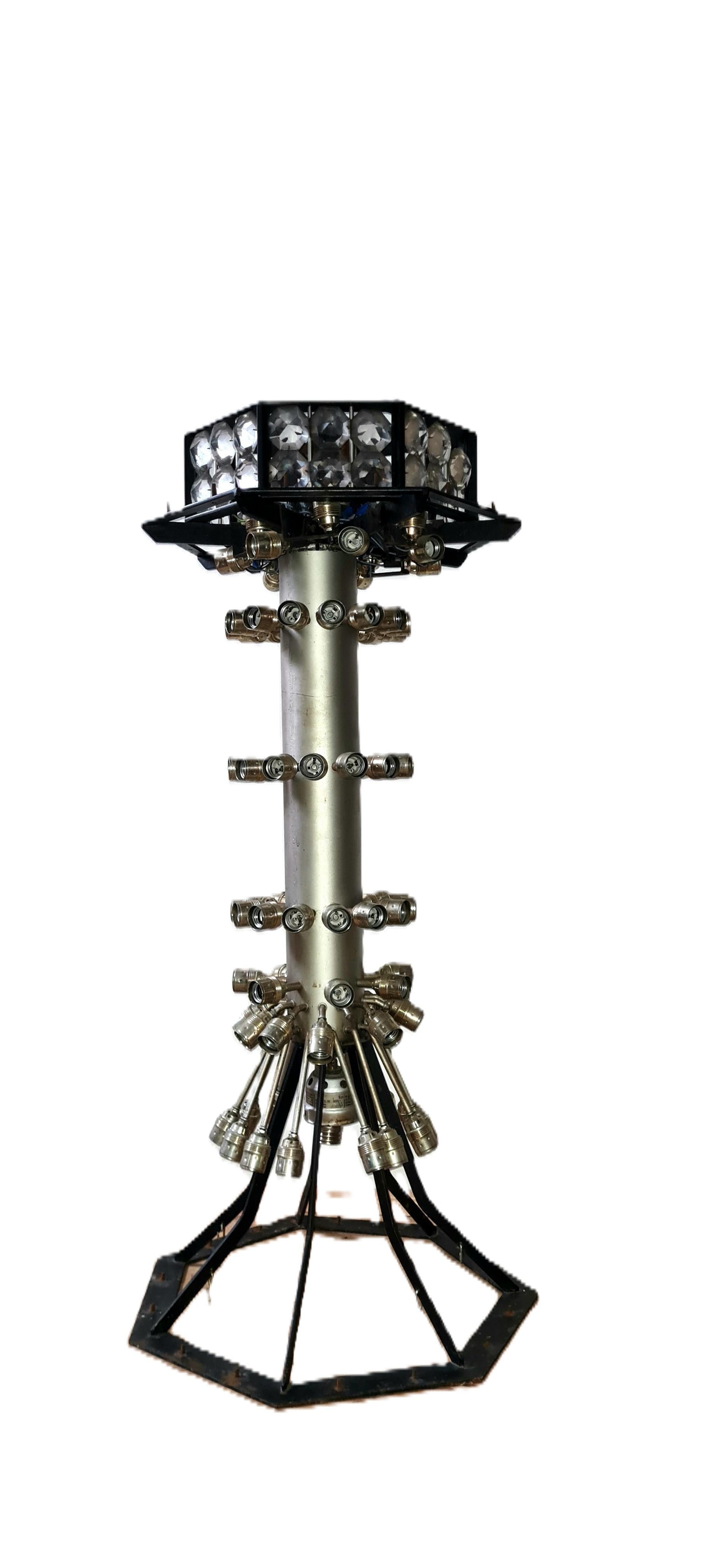 Fait main XXXL Bakalowits Salzburg Congress Center Chandelier by Fellerer and Wörle en vente